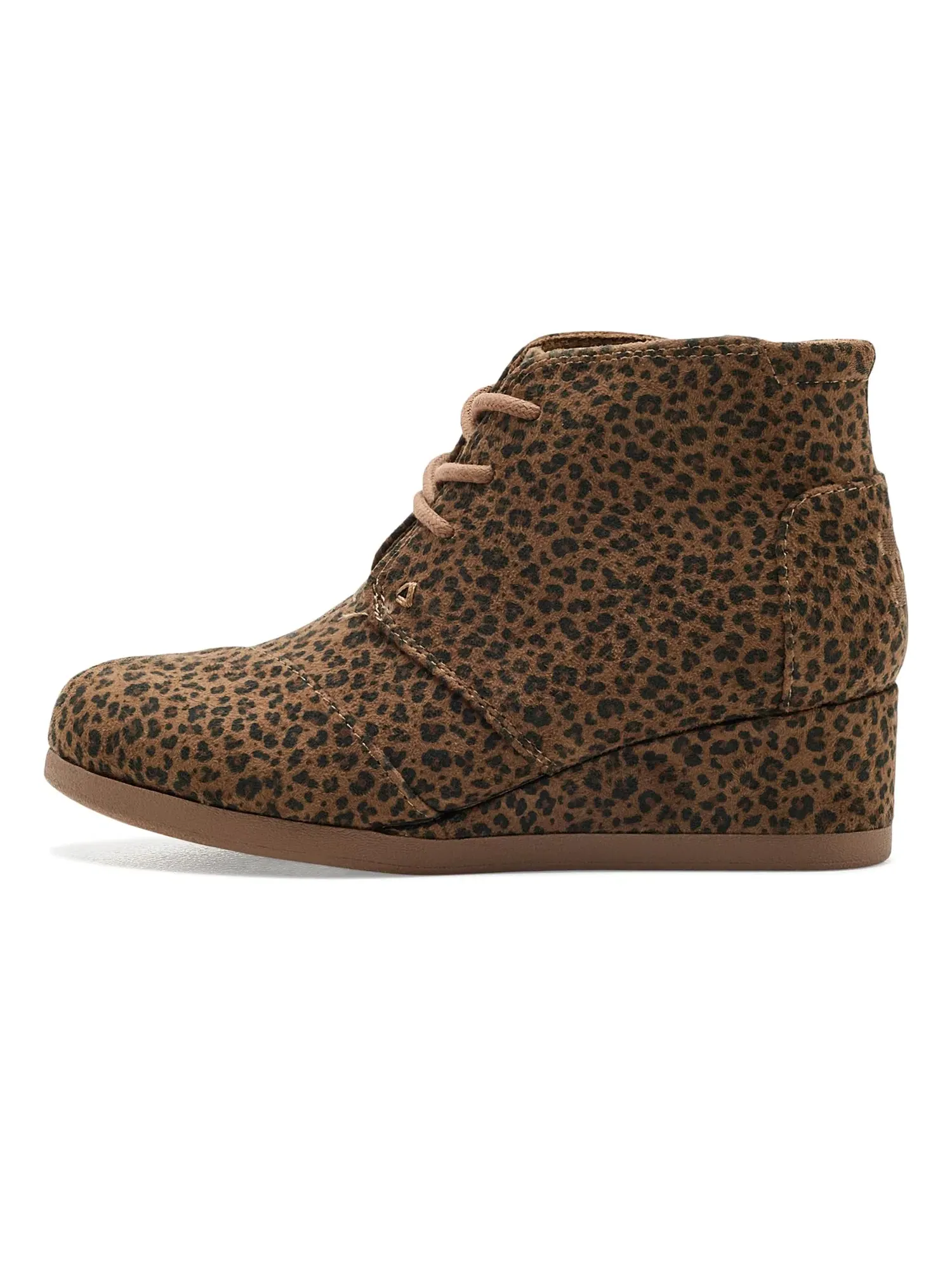 Ботинки Desert Wedge (для маленьких и больших детей) Toms Kids — изображение 4 из 4, светлый/коричневый