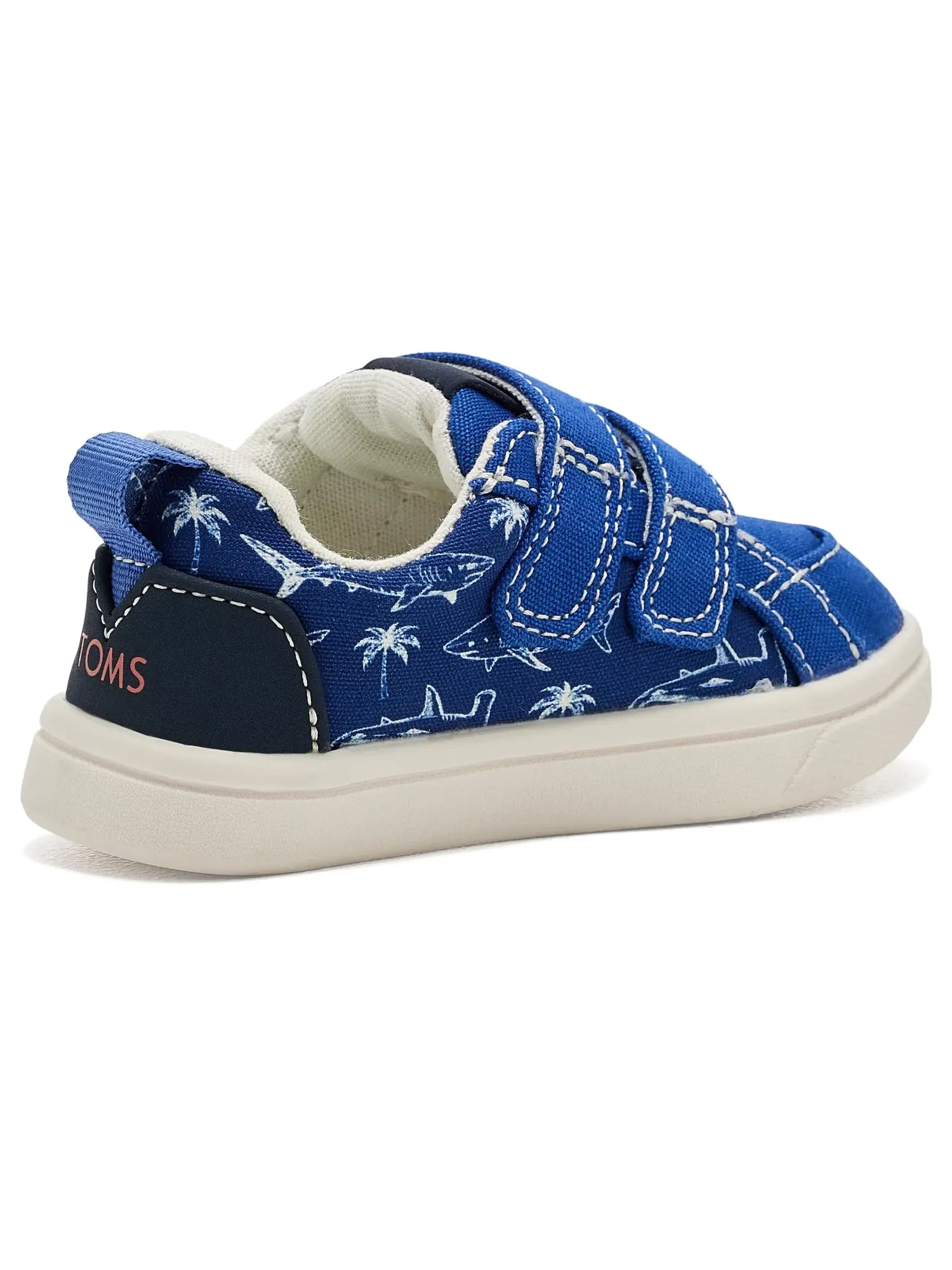 Кроссовки Cruz Double Strap (для малышей и маленьких детей) Toms Kids — изображение 3 из 4, яркий синий