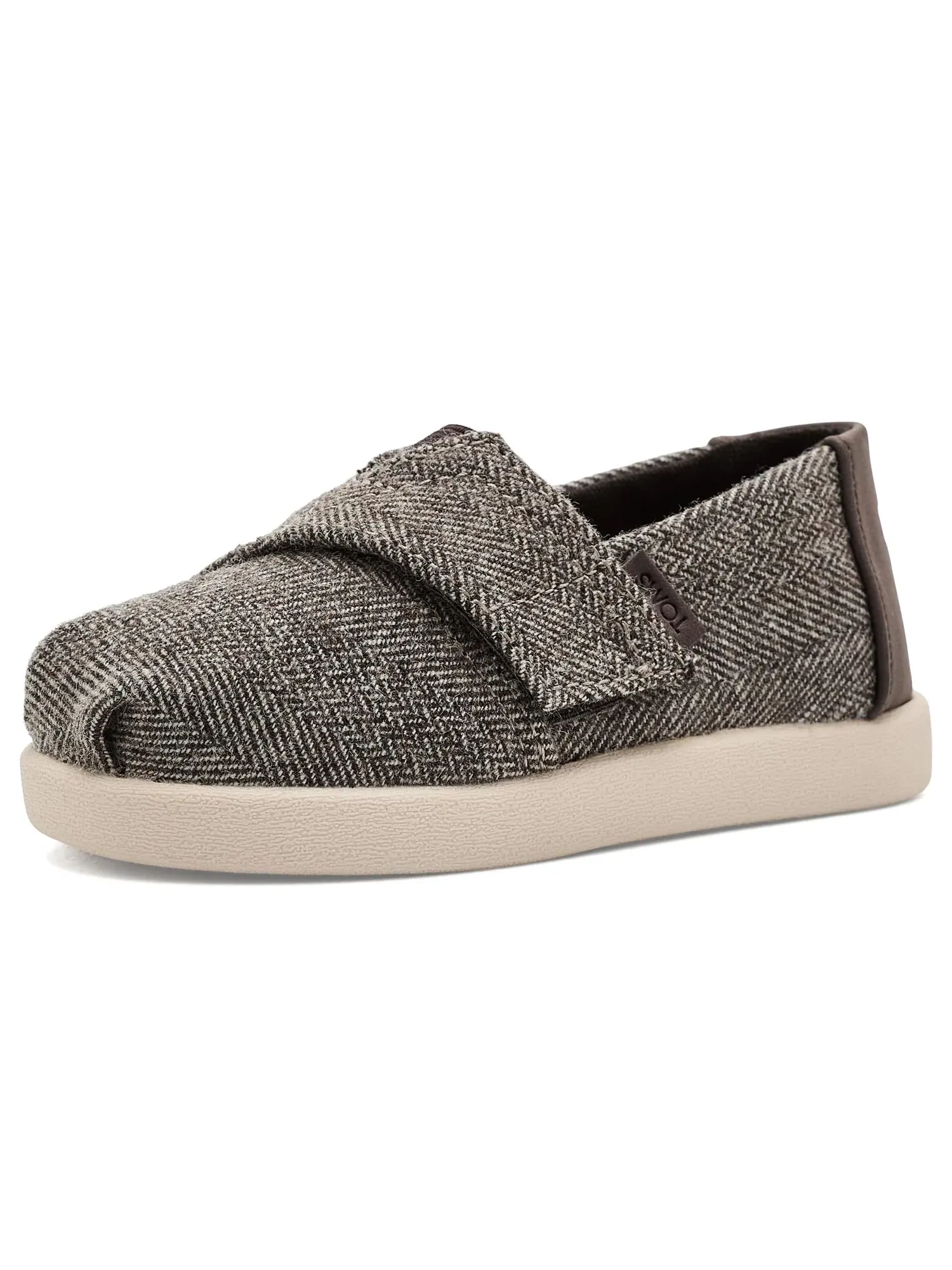Лоферы Alpargata (для малышей и маленьких детей) Toms Kids — изображение 1 из 4, коричневый