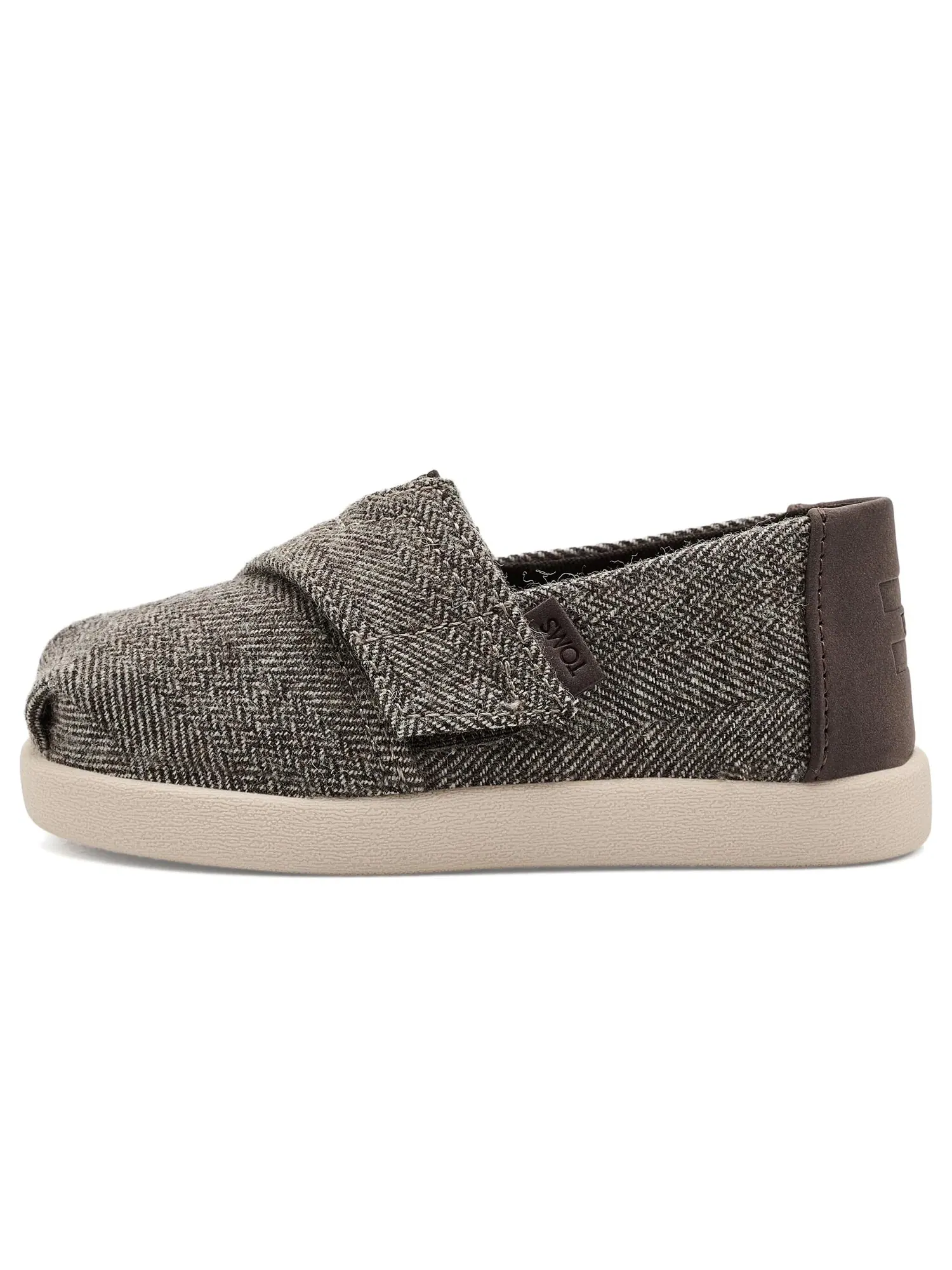 Лоферы Alpargata (для малышей и маленьких детей) Toms Kids — изображение 4 из 4, коричневый