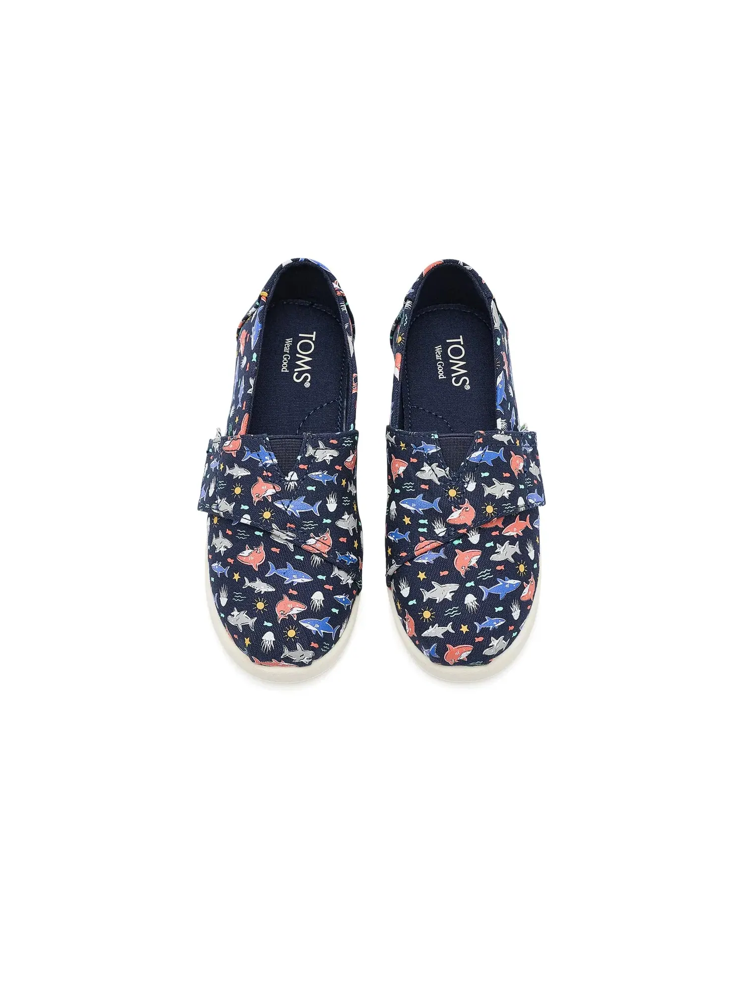 Лоферы Alpargata (для малышей и маленьких детей) Toms Kids — изображение 2 из 4, темно-синий