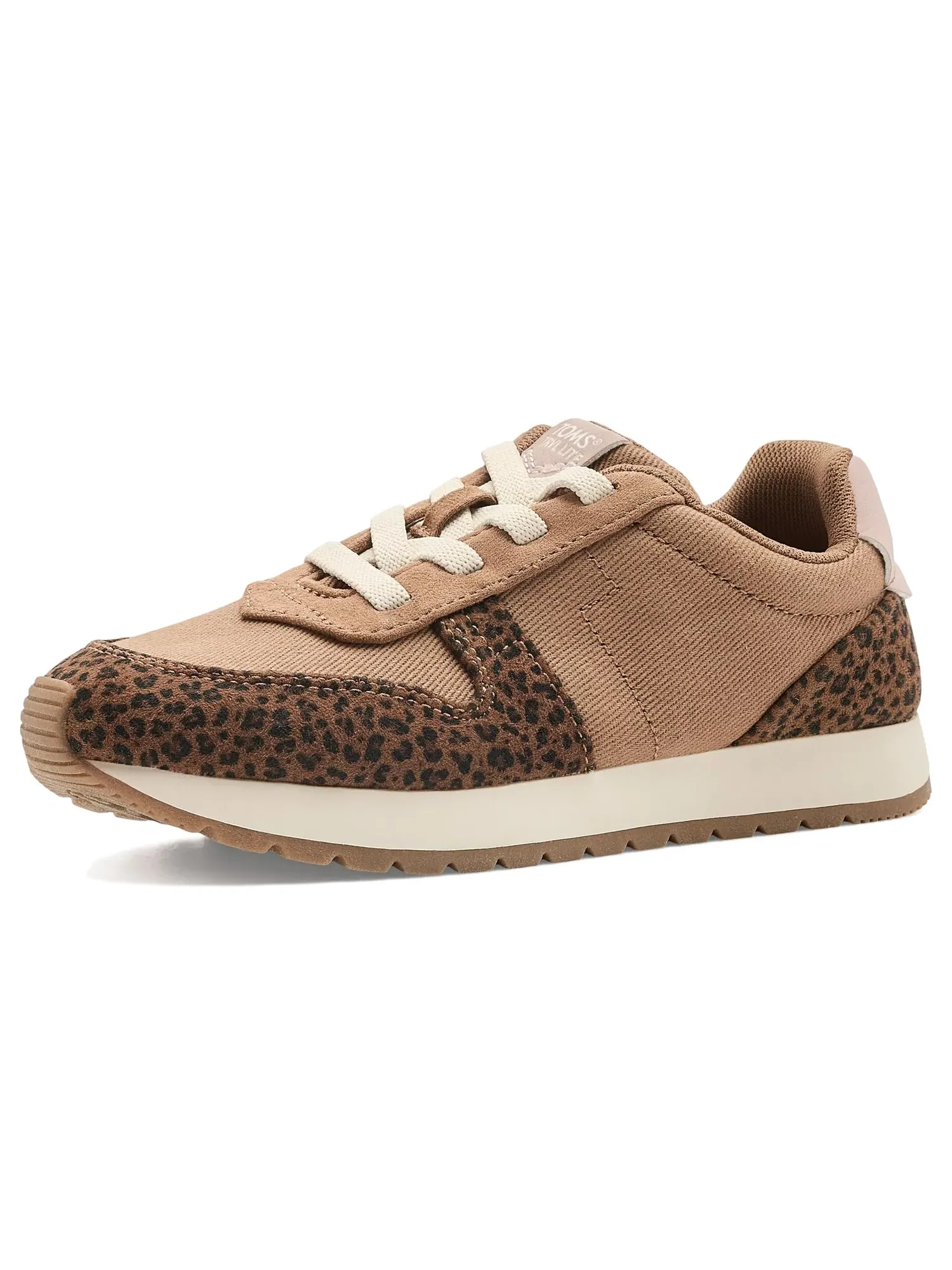Кроссовки TRVL Lite Retro (для маленьких и больших детей) Toms Kids — изображение 1 из 4, светлый/коричневый