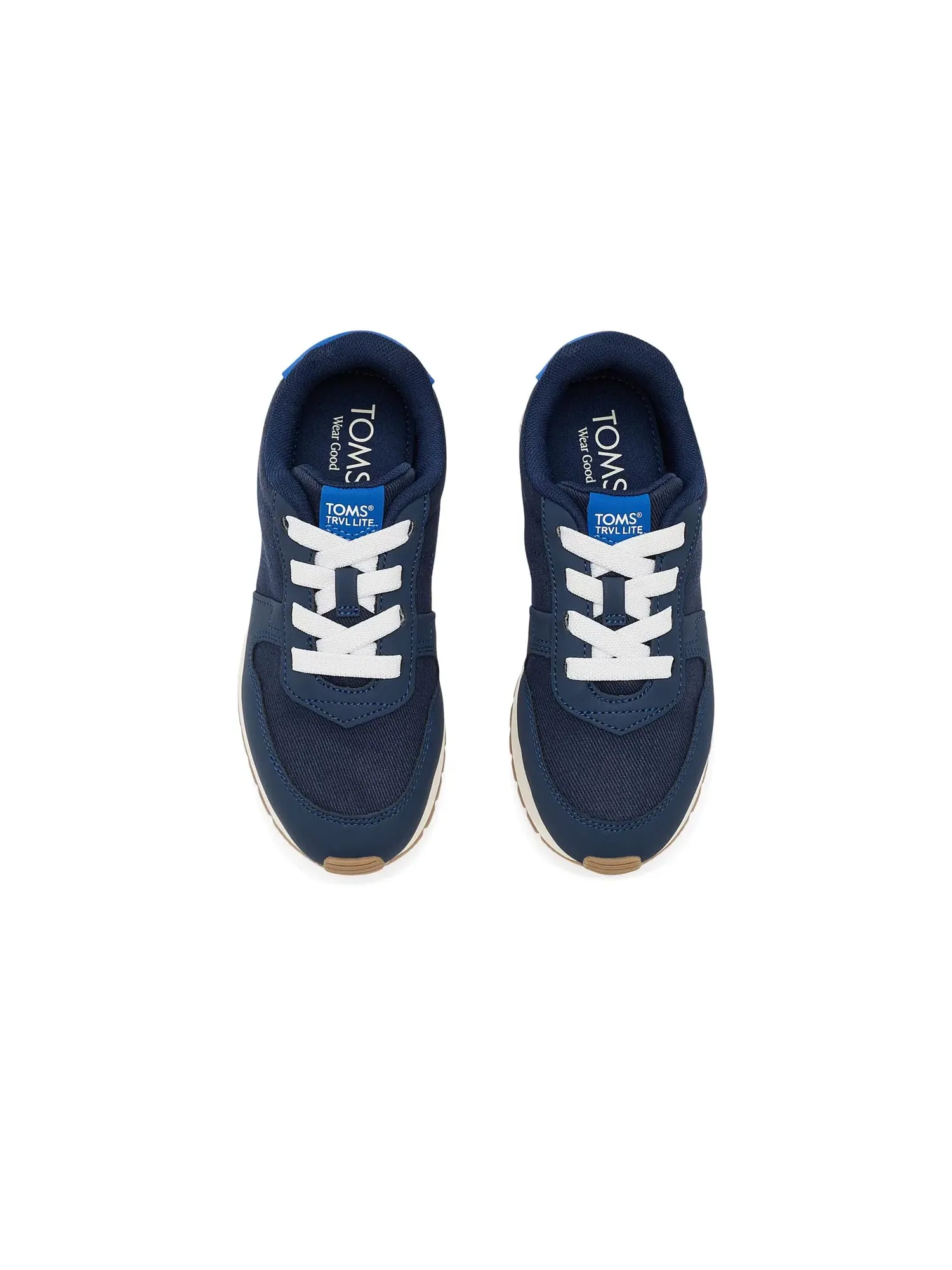 Кроссовки TRVL Lite Retro (для маленьких и больших детей) Toms Kids — изображение 2 из 4, темно-синий