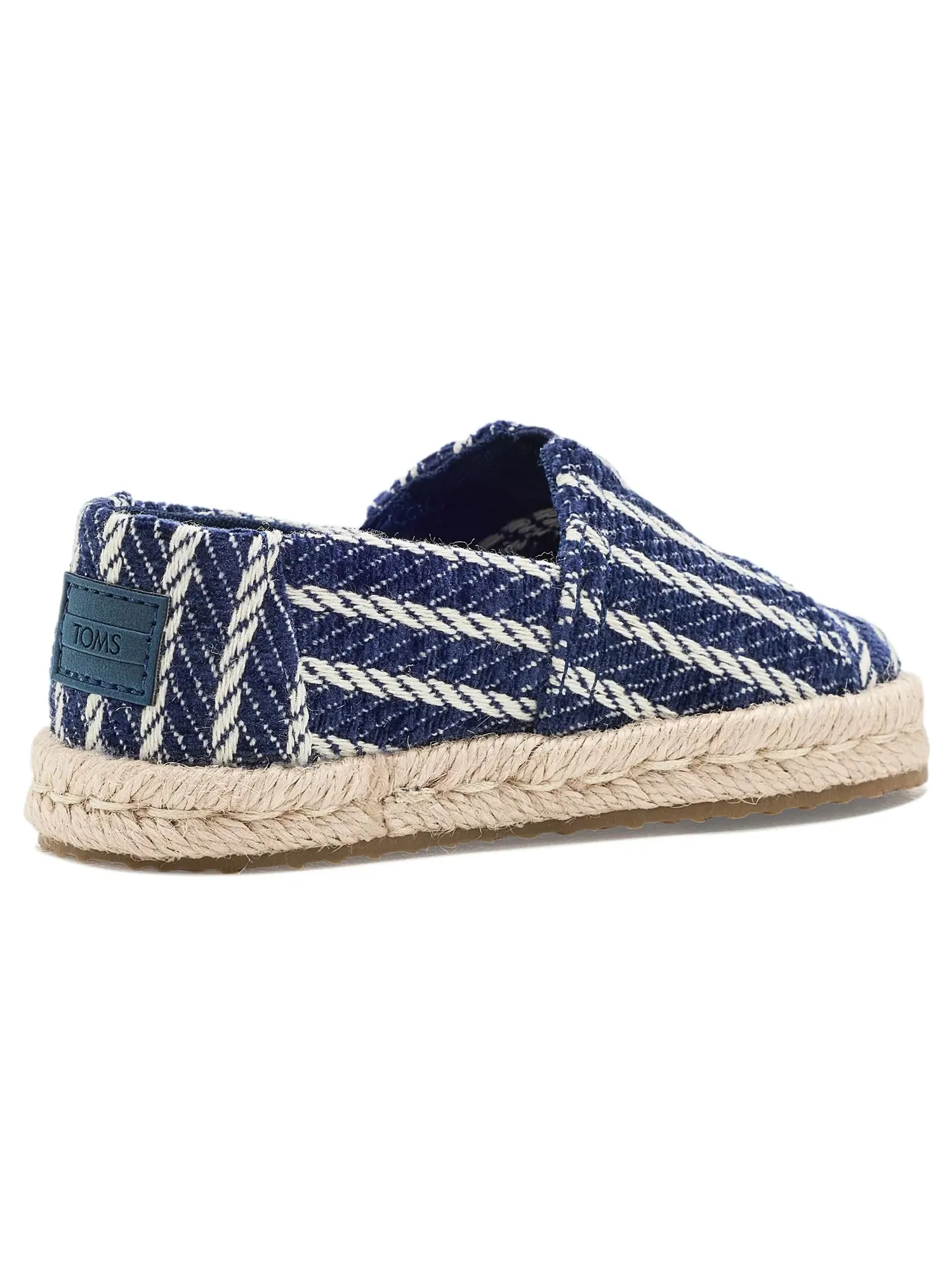 Кроссовки Alpargata Rope 2.0 (для малышей и маленьких детей) Toms Kids — изображение 3 из 4, темно-синий