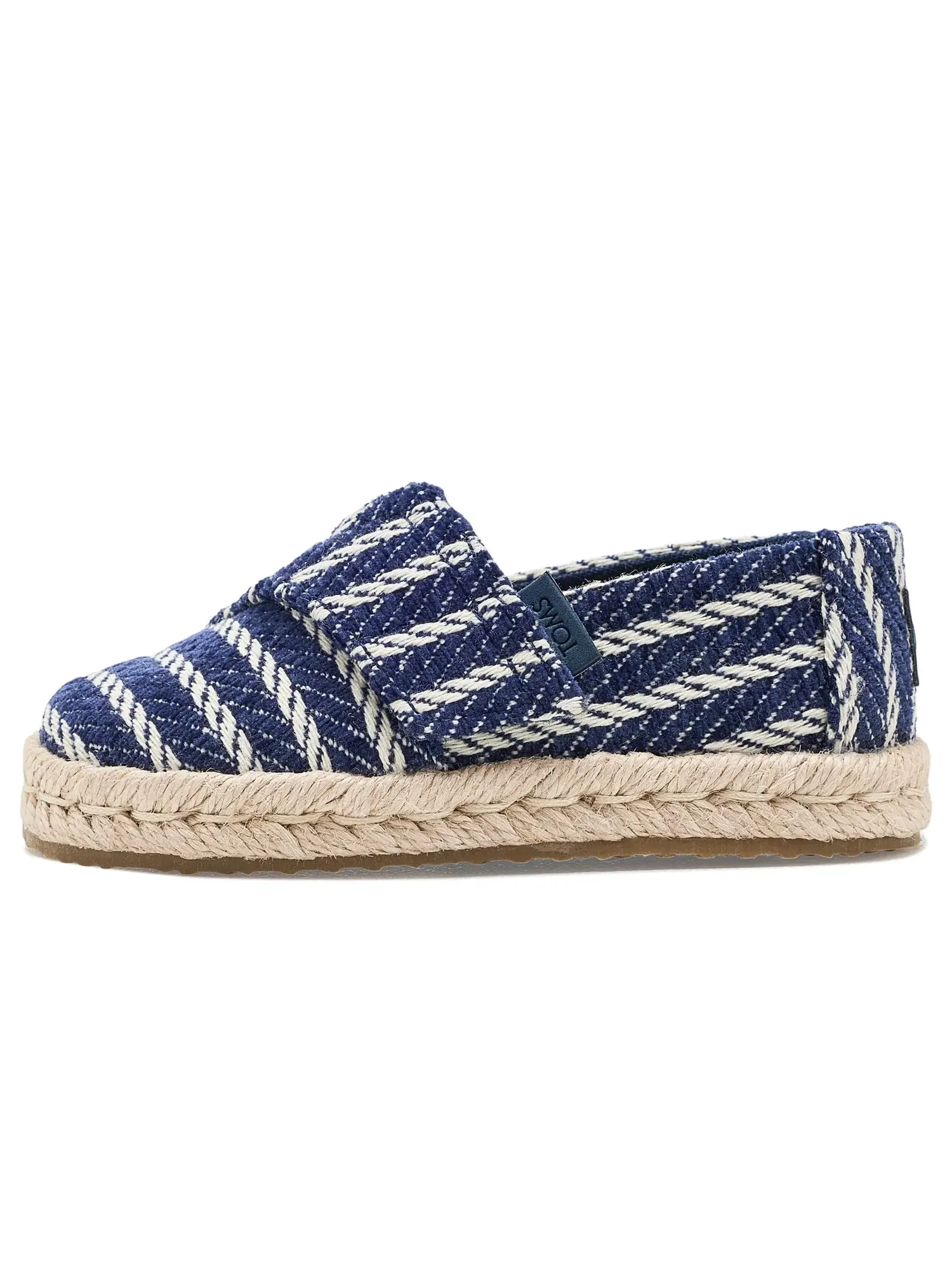 Кроссовки Alpargata Rope 2.0 (для малышей и маленьких детей) Toms Kids — изображение 4 из 4, темно-синий