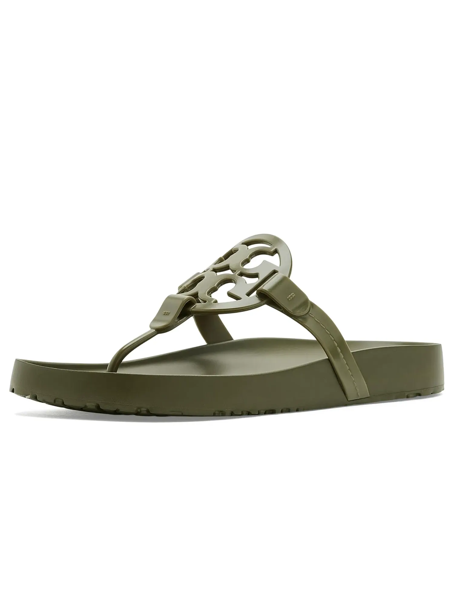 Сандалии Miller Cloud Lite Tory Burch — изображение 1 из 4, зеленый