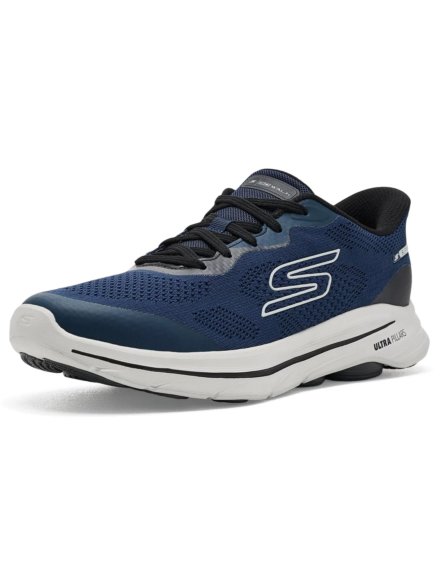 Кроссовки Go Walk 8 Hands Free Slip-Ins Skechers Performance — изображение 1 из 4, темно-синий/черный