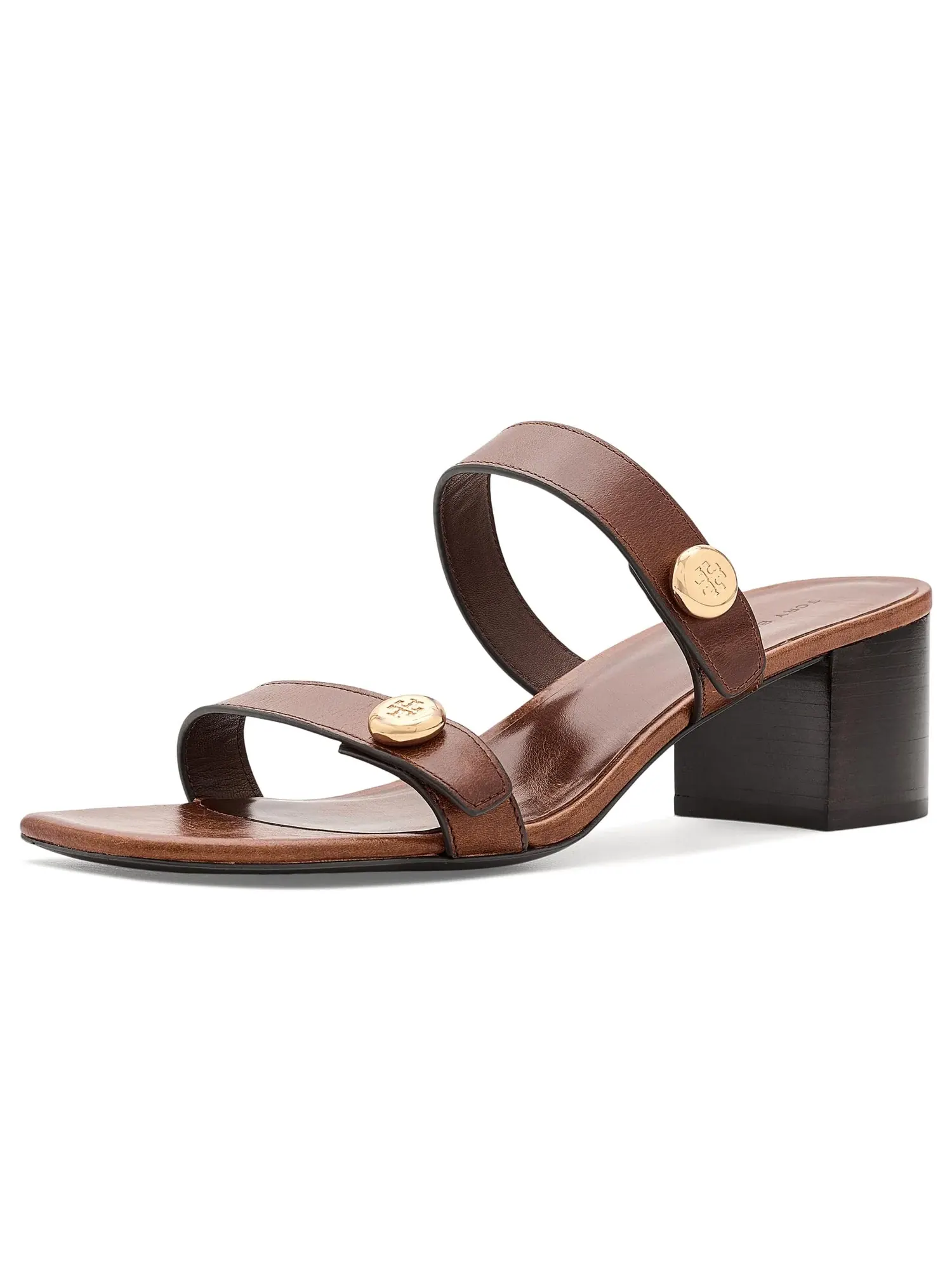 Сандалии Romy City 55 мм Tory Burch — изображение 1 из 4, молочный шоколад