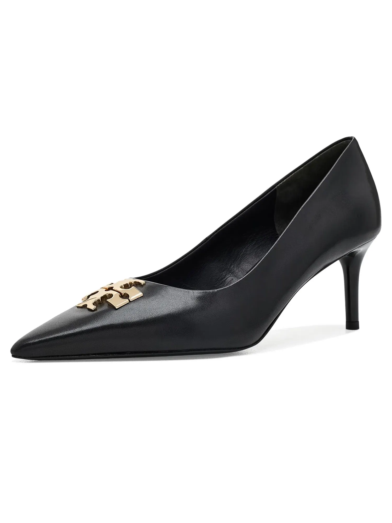 Туфли Charlie Pumps 65mm Tory Burch — изображение 1 из 4, черный/золотистый