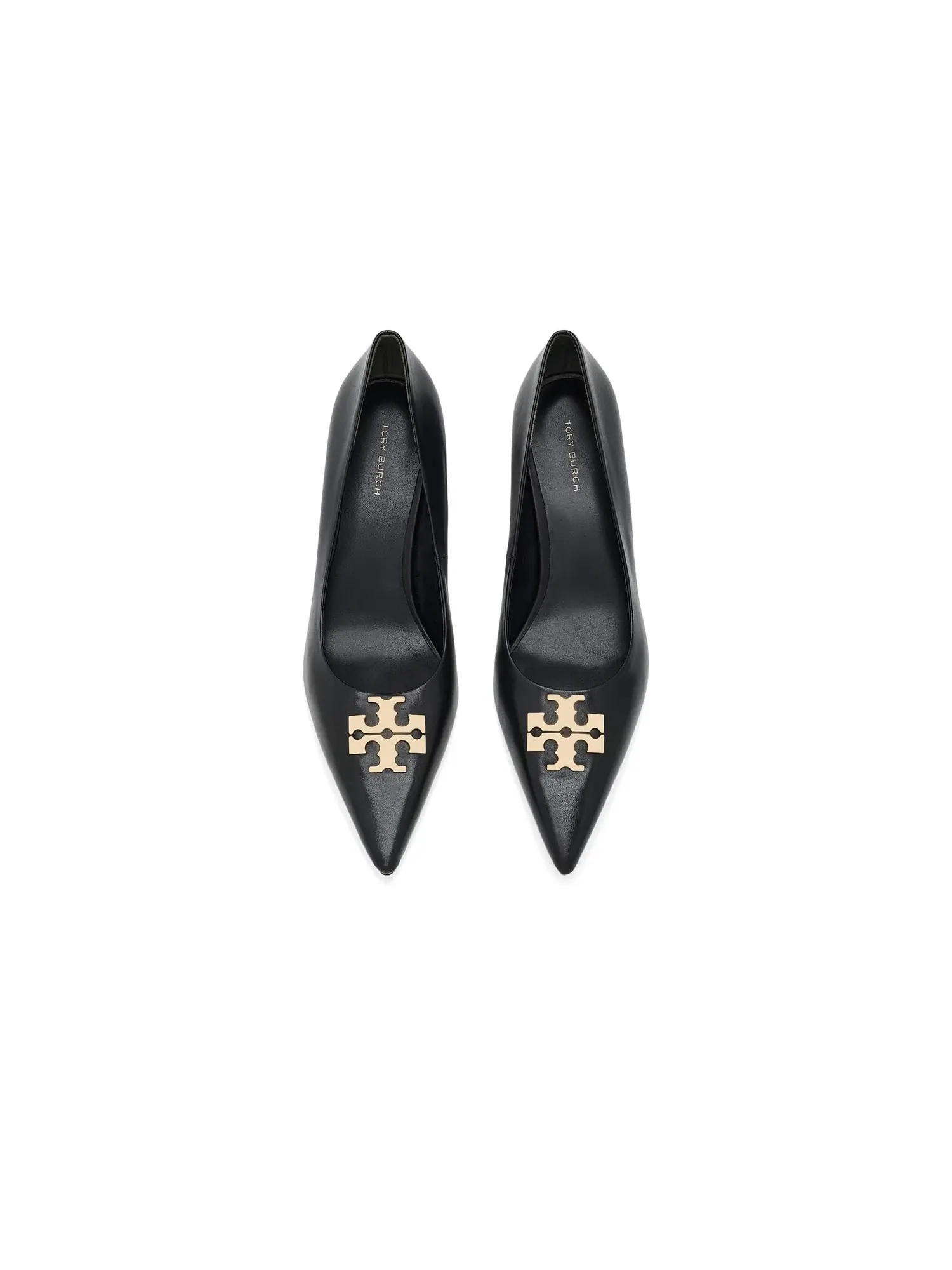 Туфли Charlie Pumps 65mm Tory Burch — изображение 2 из 4, черный/золотистый