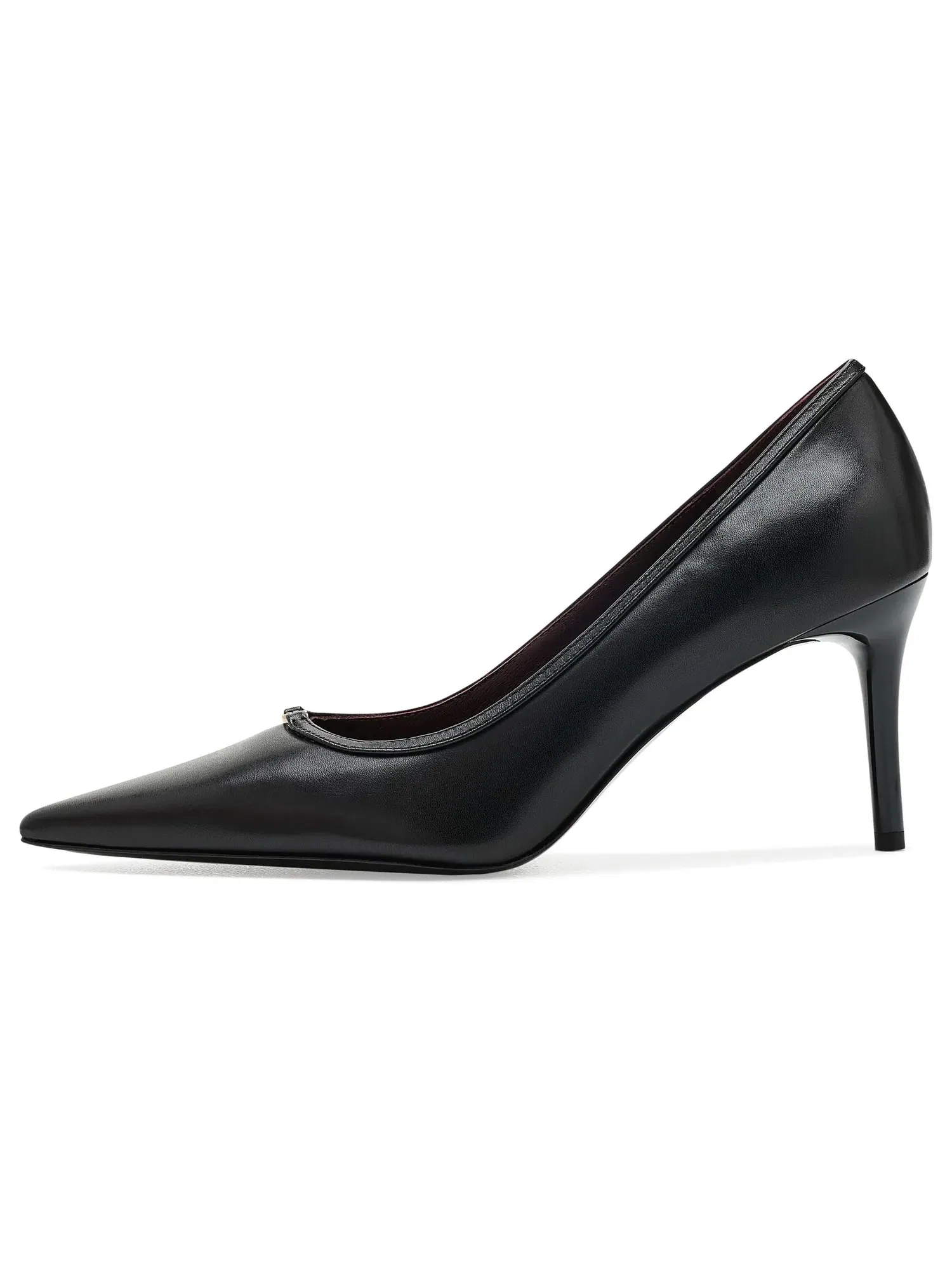 Туфли Double T Buckle Pumps 80mm Tory Burch — изображение 4 из 4, черный/черный