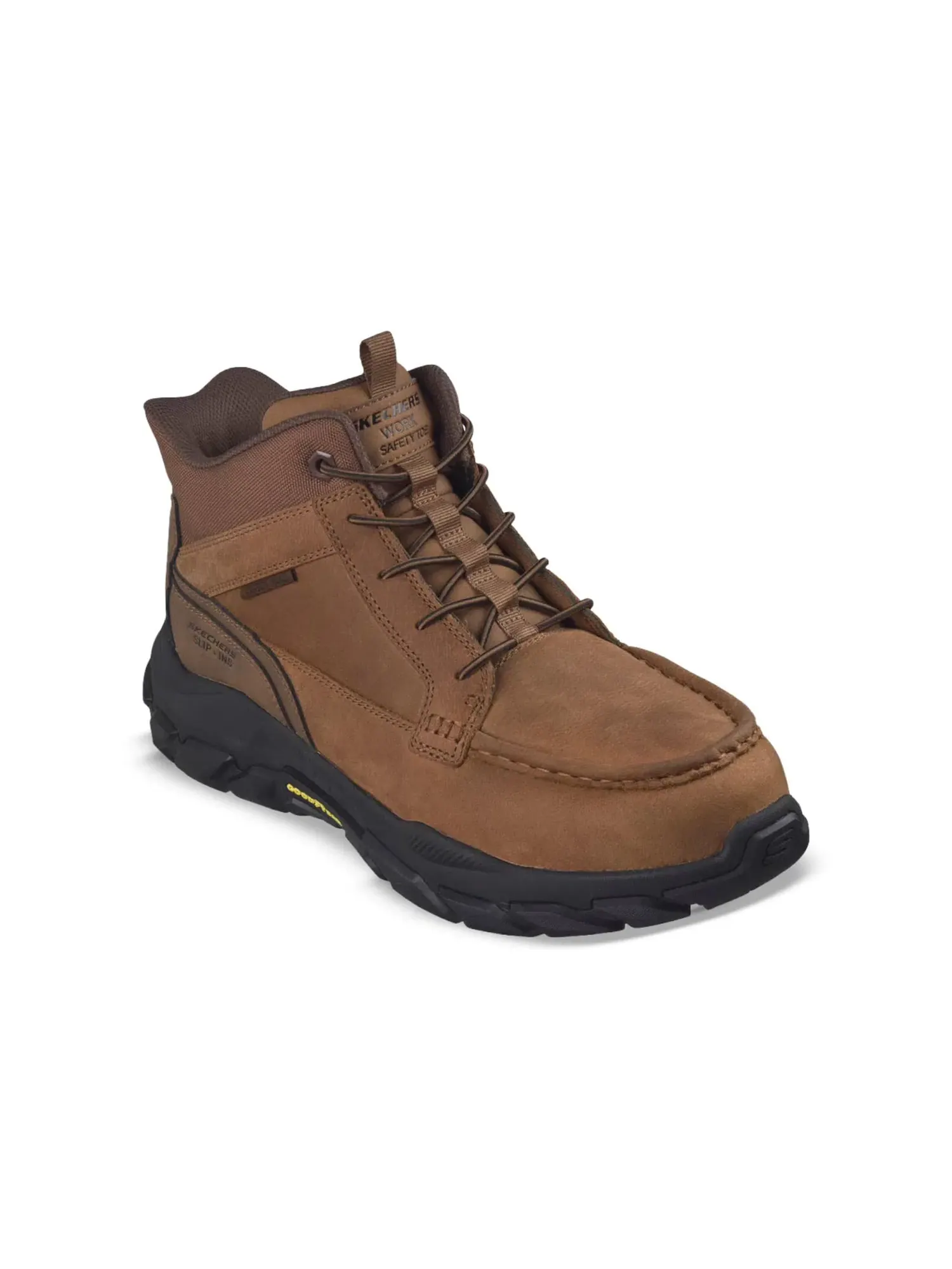 Ботинки Santoro Carbon Nano Comp Toe Skechers Work — изображение 1 из 4, коричневый