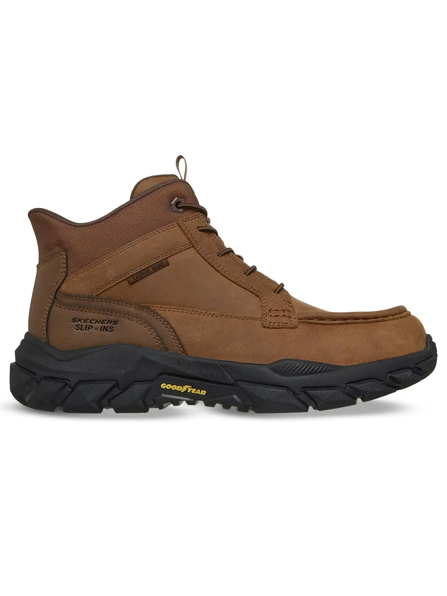 Ботинки Santoro Carbon Nano Comp Toe Skechers Work — изображение 3 из 4, коричневый