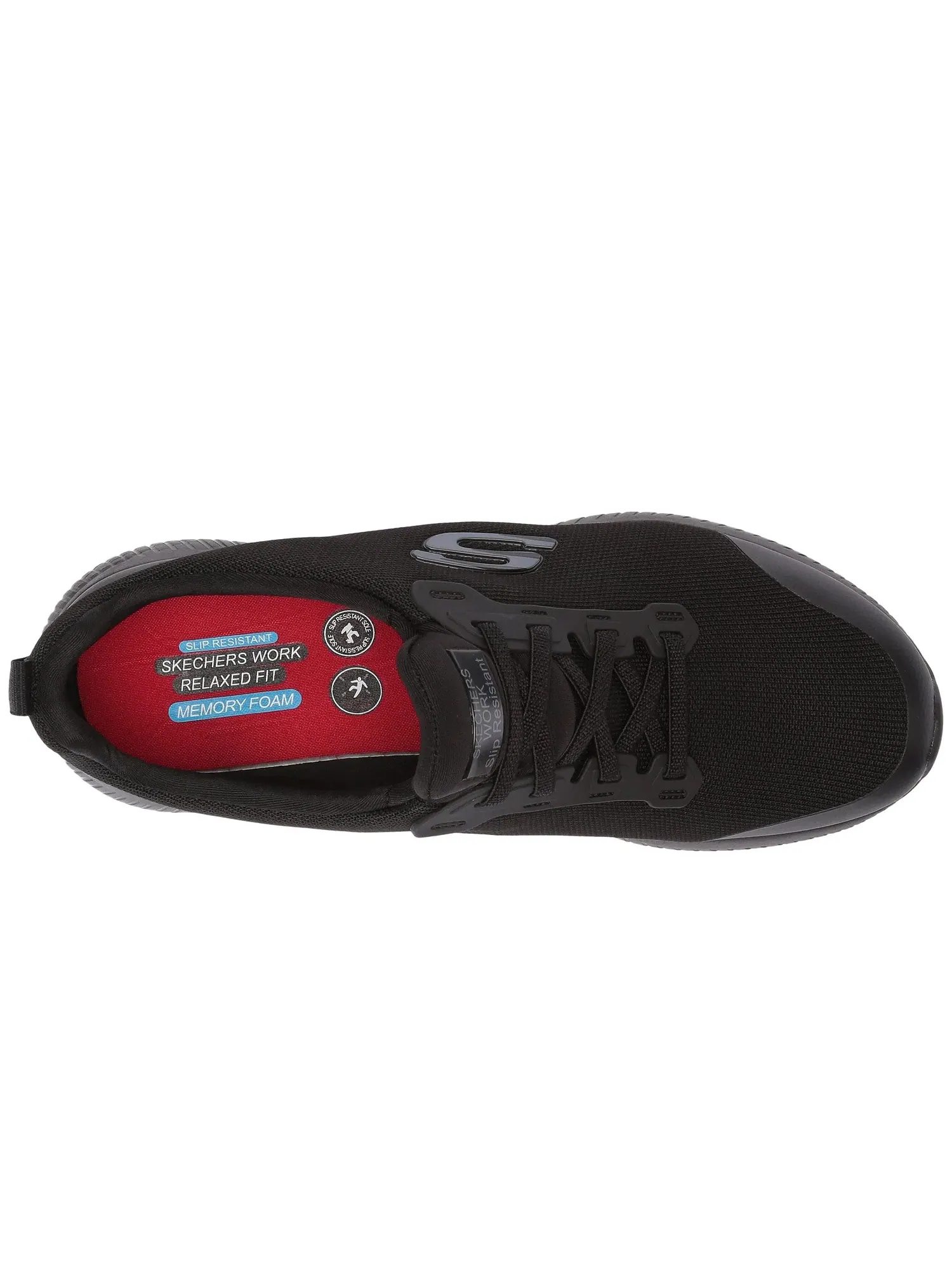 Кроссовки Squad SR Skechers Work — изображение 2 из 4, черный