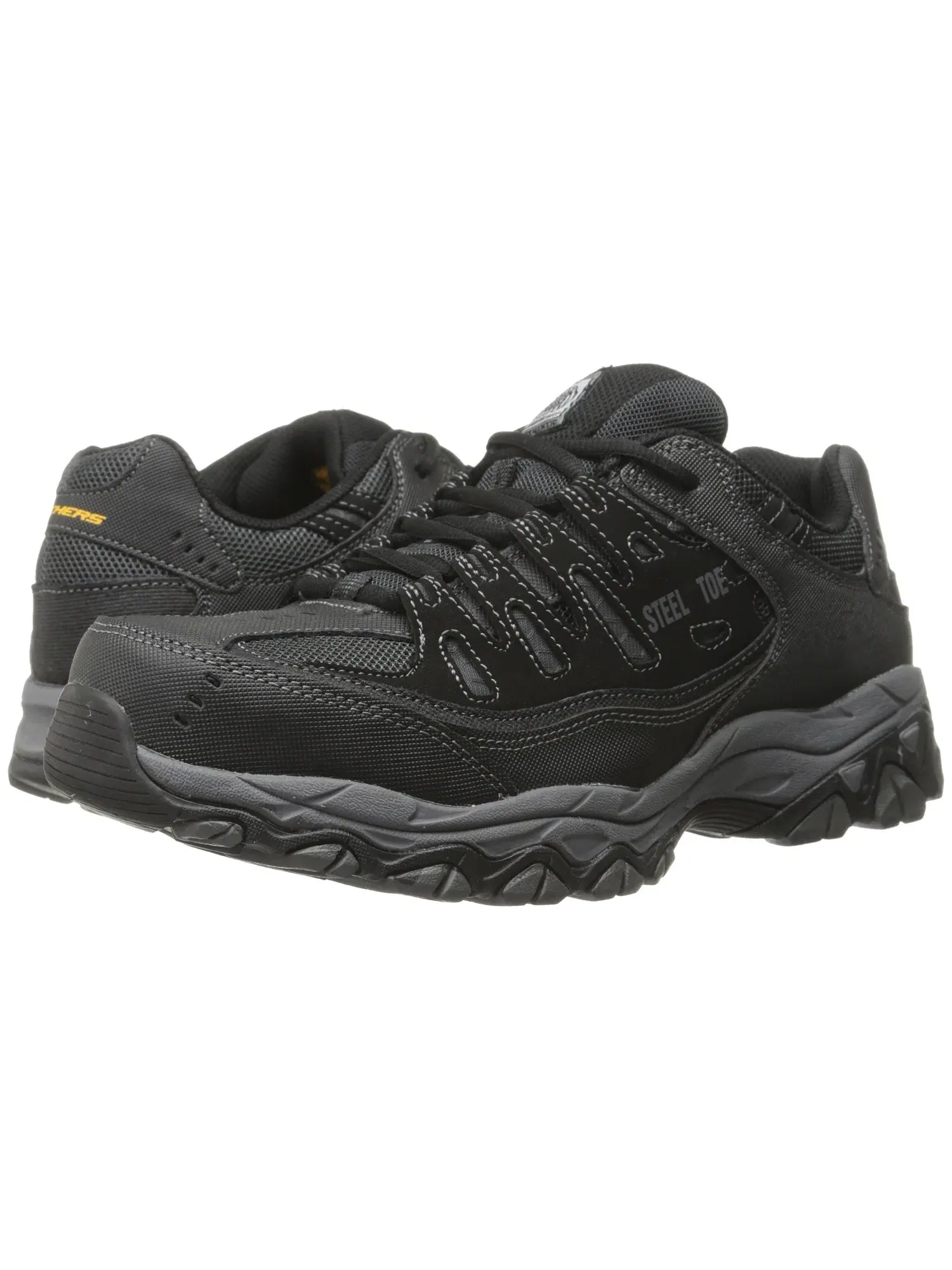 Кроссовки Cankton Skechers Work — изображение 1 из 4, черный/темно-серый