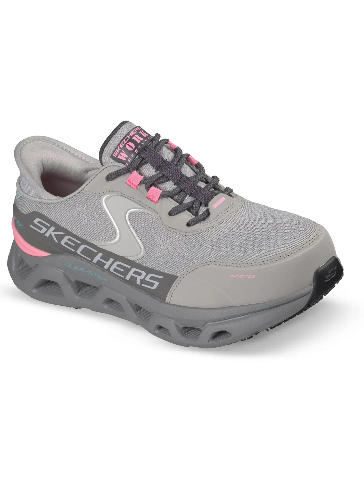 Кроссовки Glide-Step Altus SR Carbon Nano Comp Toe Skechers Work — изображение 1 из 4, серый