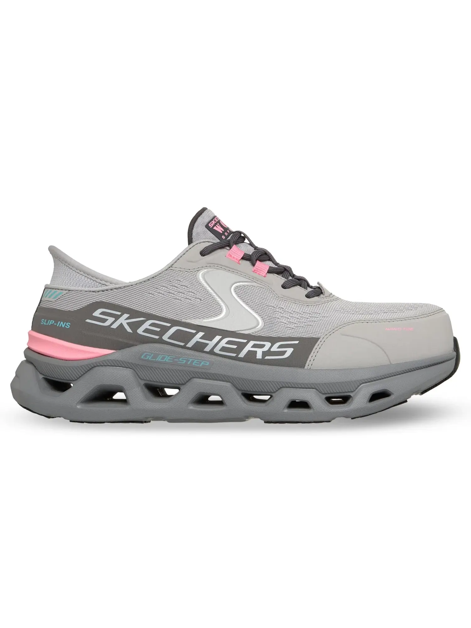 Кроссовки Glide-Step Altus SR Carbon Nano Comp Toe Skechers Work — изображение 4 из 4, серый