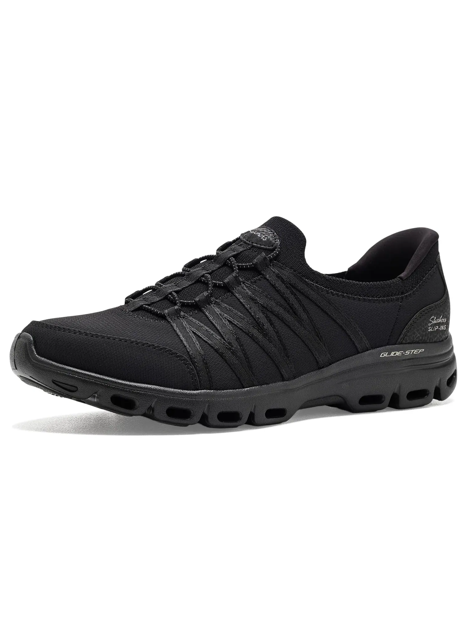 Кроссовки Glide Step Comfort - Steady Grace Skechers — изображение 1 из 4, черный