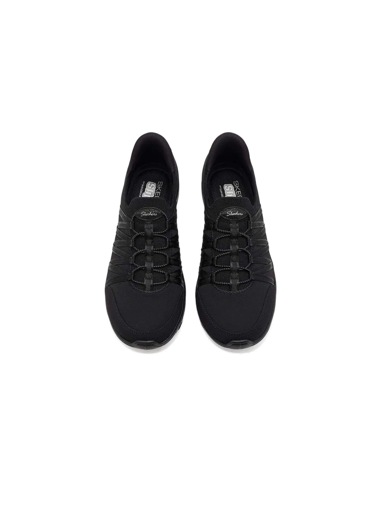 Кроссовки Glide Step Comfort - Steady Grace Skechers — изображение 2 из 4, черный