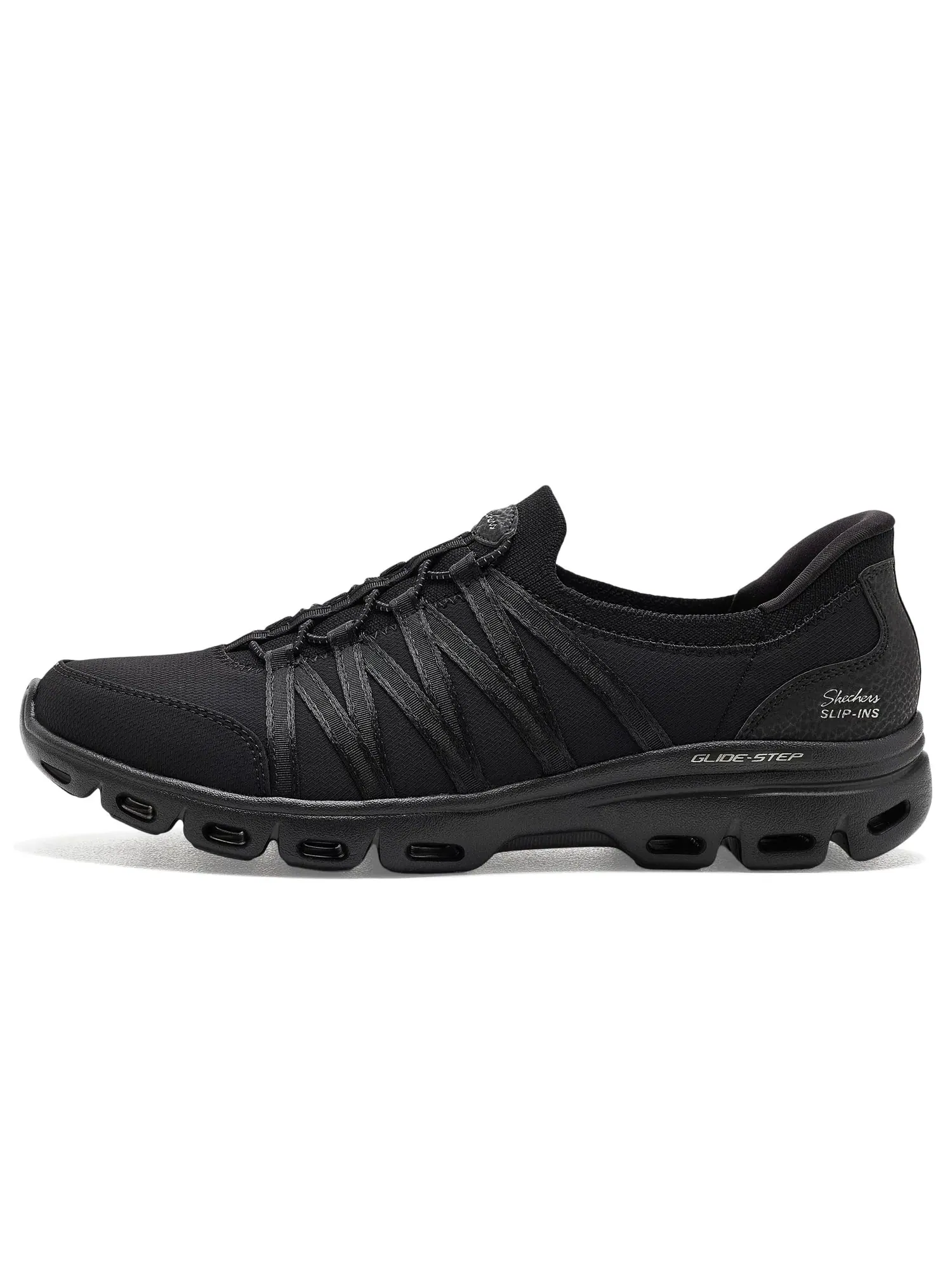 Кроссовки Glide Step Comfort - Steady Grace Skechers — изображение 4 из 4, черный
