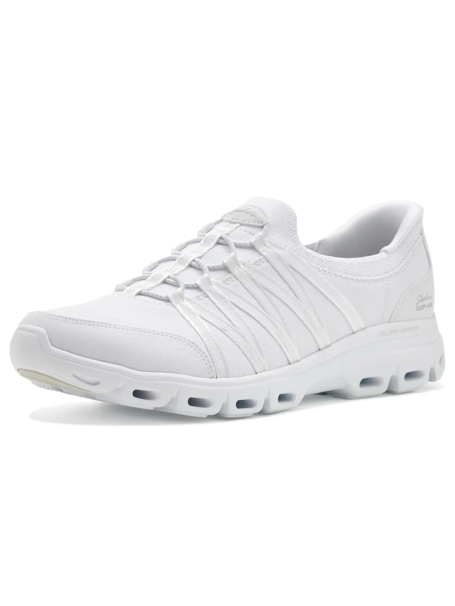 Кроссовки Glide Step Comfort - Steady Grace Skechers — изображение 1 из 4, белый