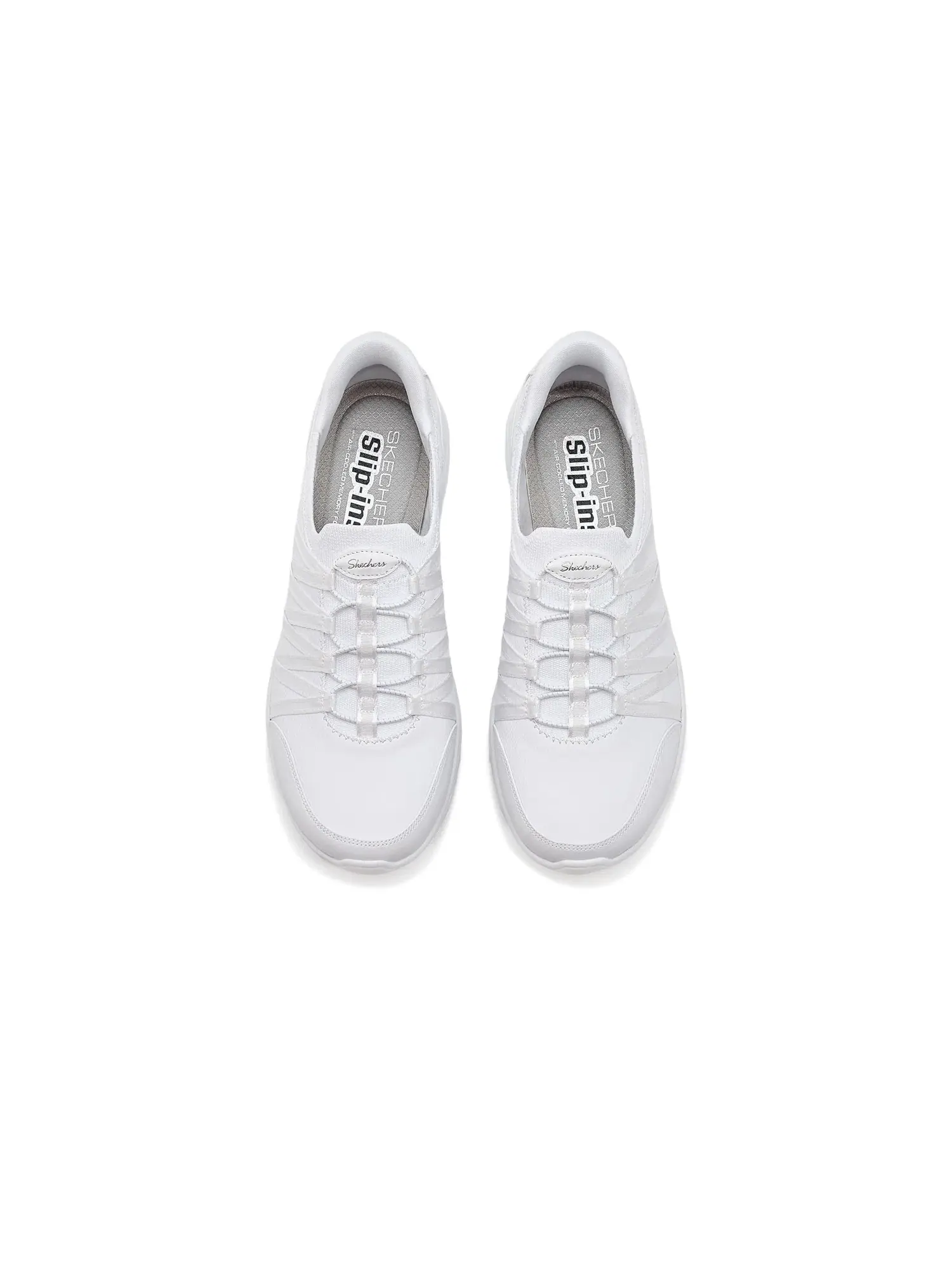 Кроссовки Glide Step Comfort - Steady Grace Skechers — изображение 2 из 4, белый