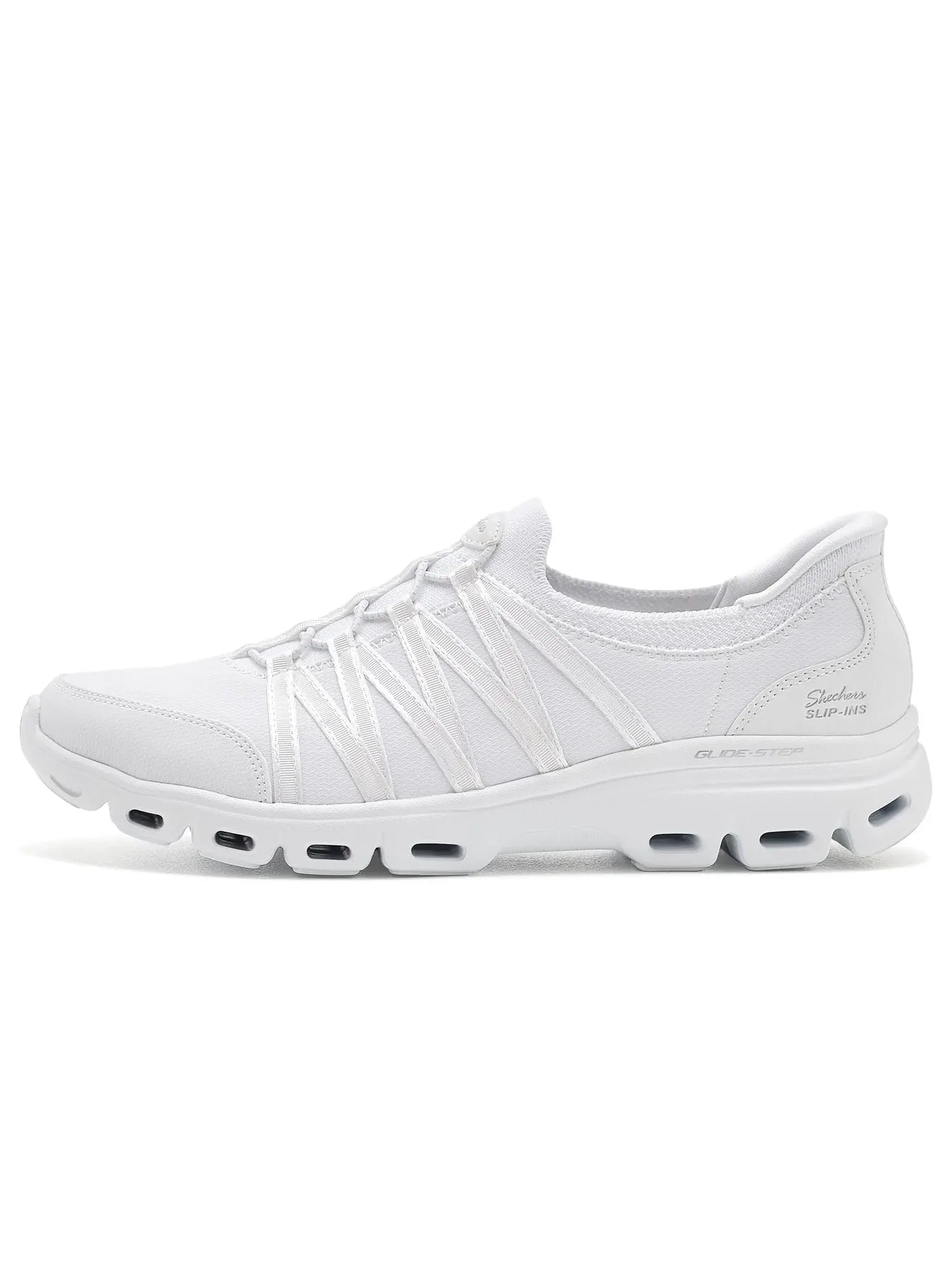 Кроссовки Glide Step Comfort - Steady Grace Skechers — изображение 4 из 4, белый