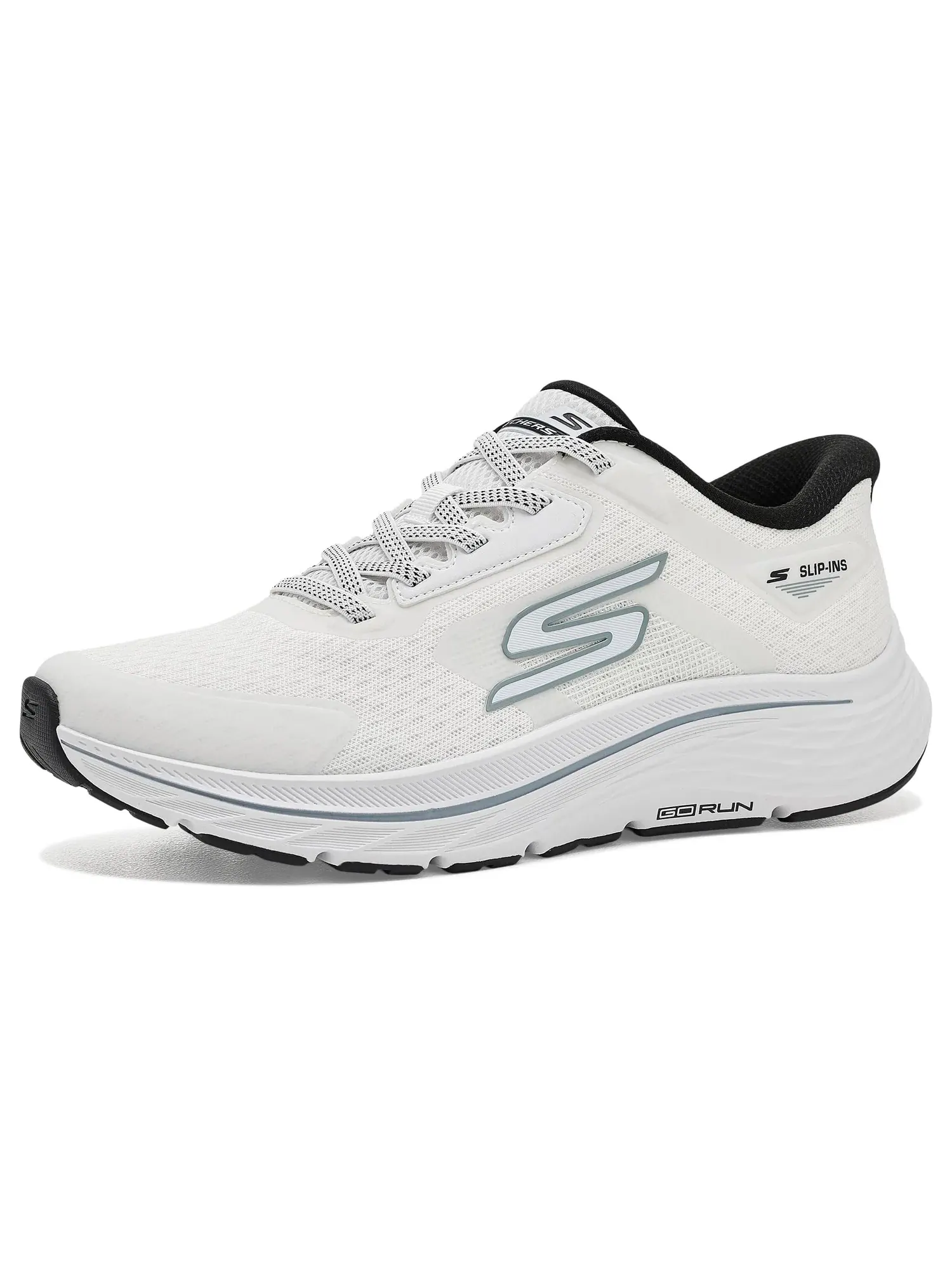 Кроссовки Go Run Consistent 3 Hands-Free Slip-Ins Skechers — изображение 1 из 4, белый/черный