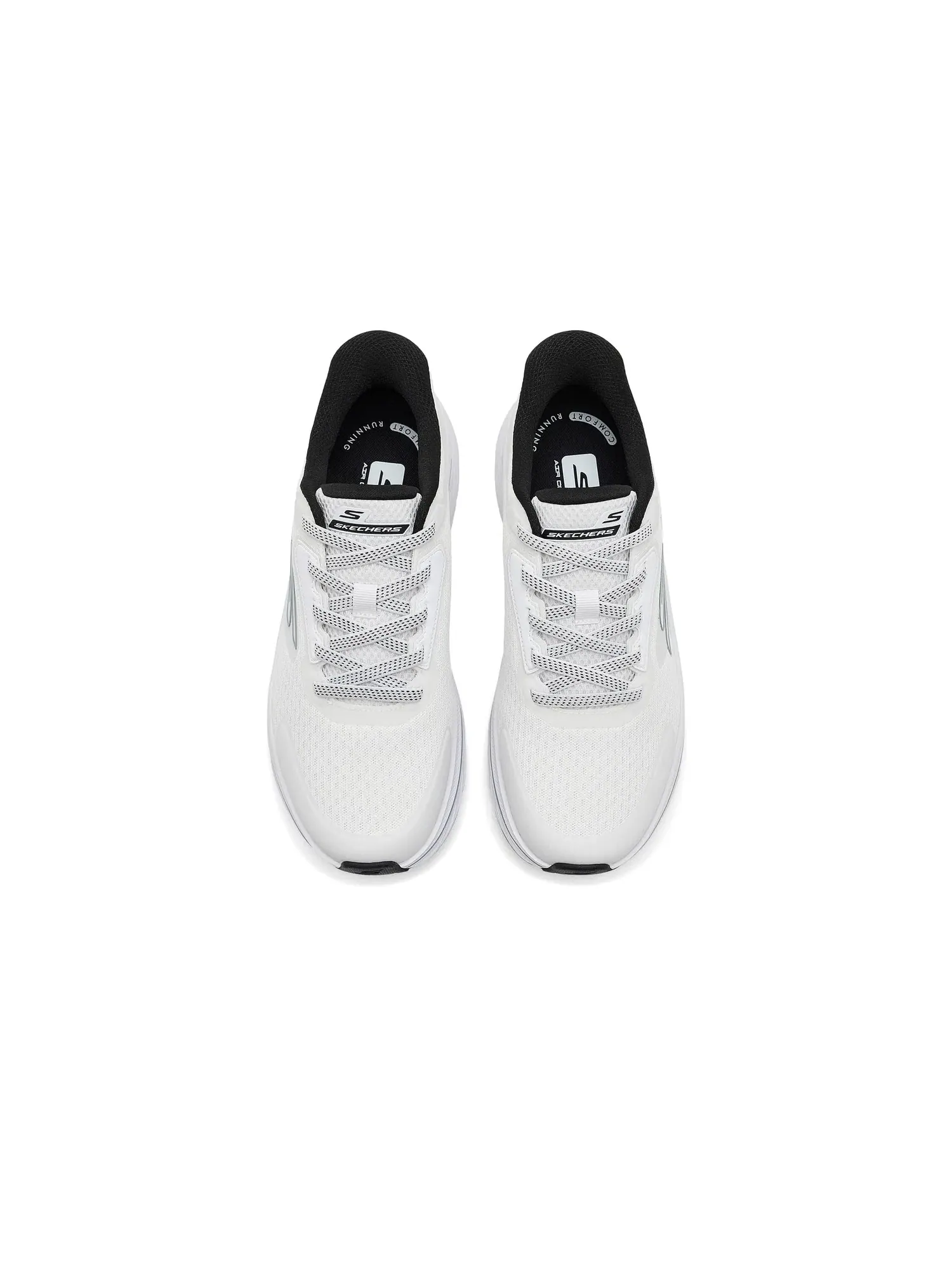 Кроссовки Go Run Consistent 3 Hands-Free Slip-Ins Skechers — изображение 2 из 4, белый/черный