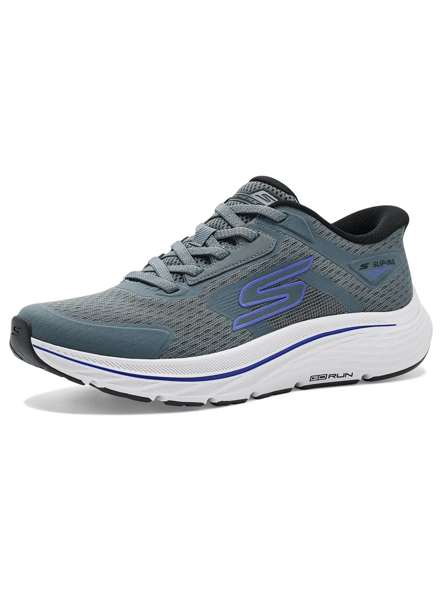 Кроссовки Go Run Consistent 3 Hands-Free Slip-Ins Skechers — изображение 1 из 4, темно-серый