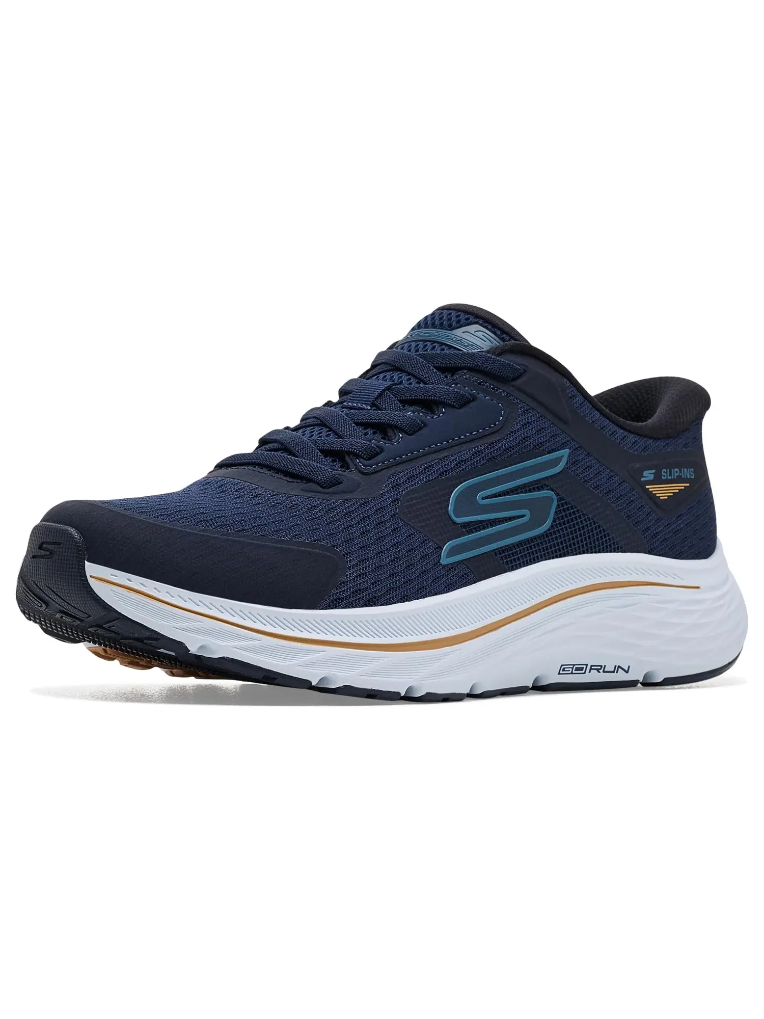 Кроссовки Go Run Consistent 3 Hands-Free Slip-Ins Skechers — изображение 1 из 4, темно-синий