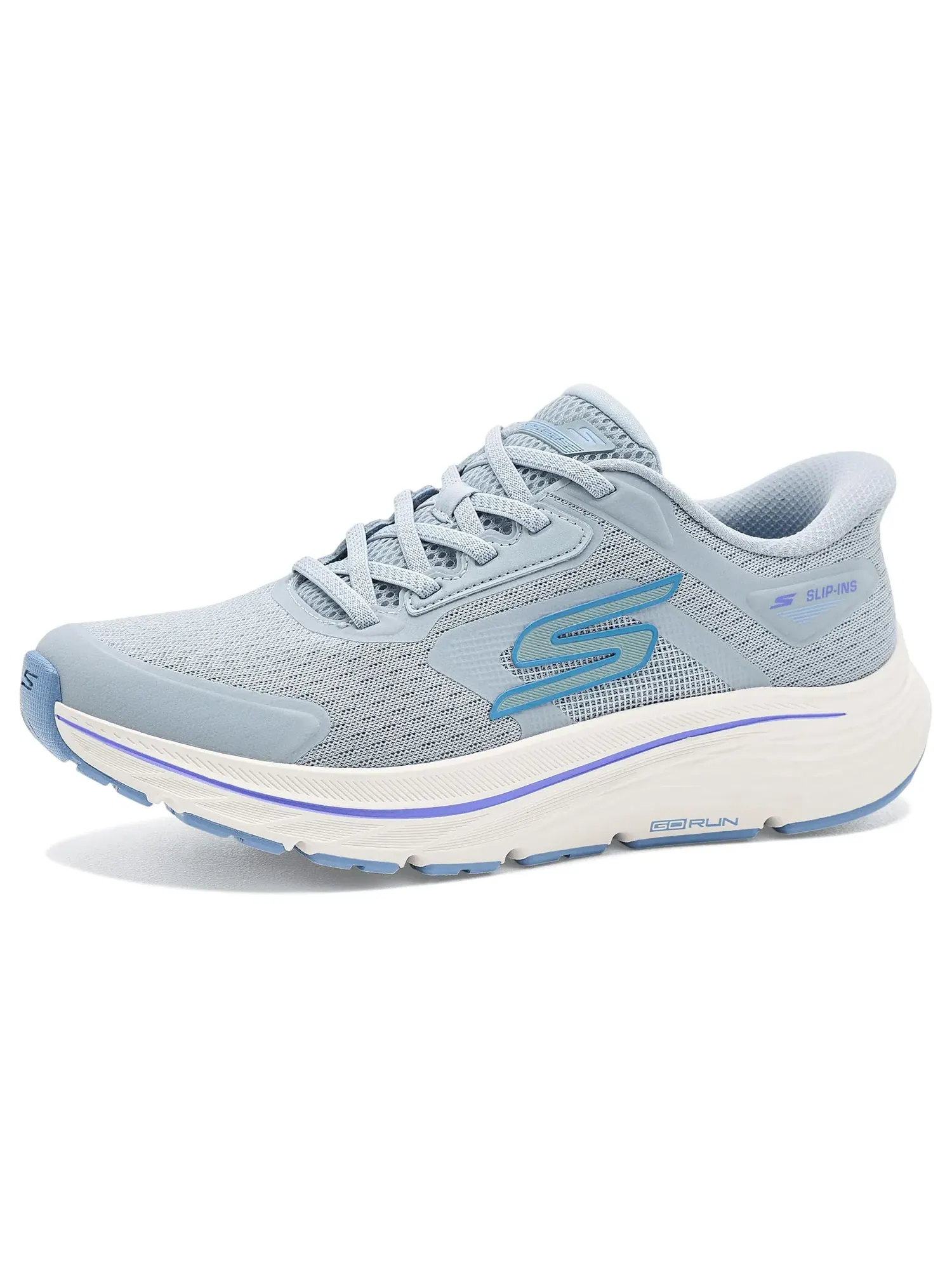 Кроссовки Go Run Consistent 3 Slip-Ins Skechers — изображение 1 из 4, серый