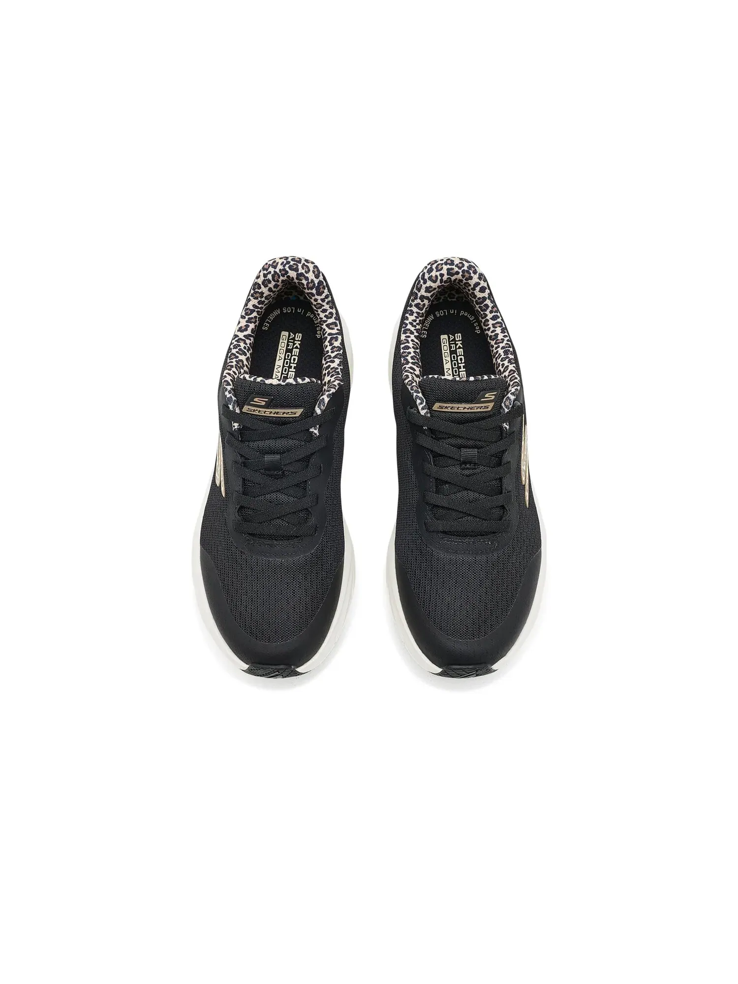 Кроссовки Glide-Step Vortex Purr Stride Skechers — изображение 2 из 4, черный