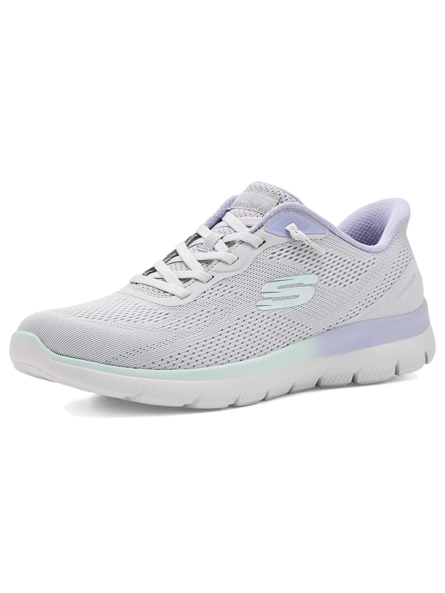 Кроссовки Summits-Sweet Skies Hands Free Slip-Ins Skechers — изображение 1 из 4, серый