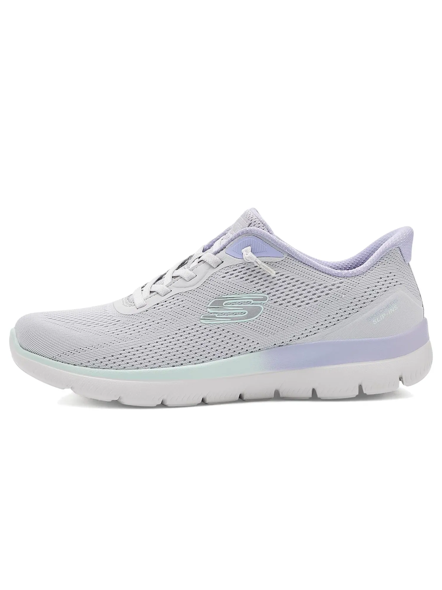 Кроссовки Summits-Sweet Skies Hands Free Slip-Ins Skechers — изображение 4 из 4, серый