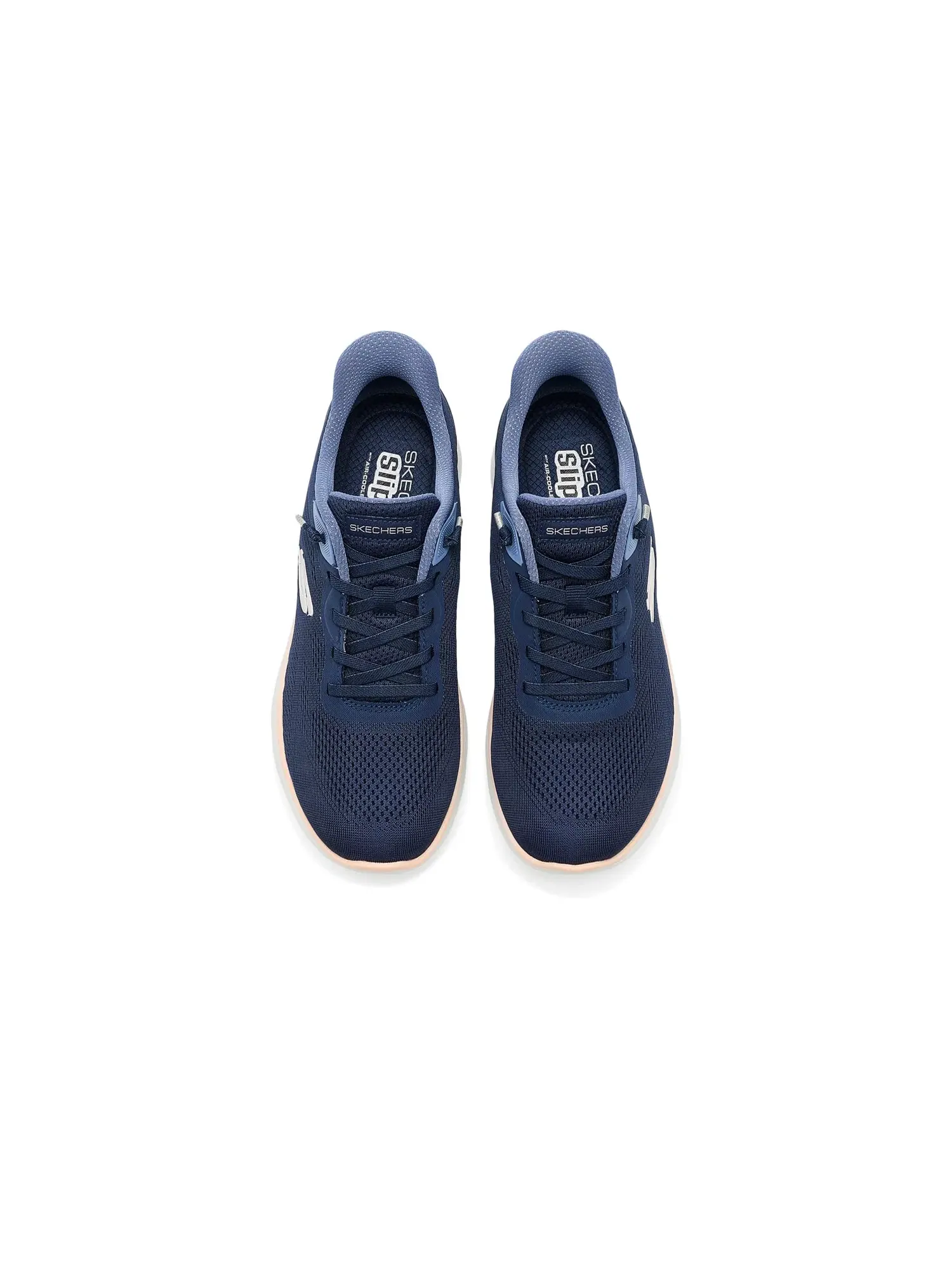 Кроссовки Summits-Sweet Skies Hands Free Slip-Ins Skechers — изображение 2 из 4, темно-синий