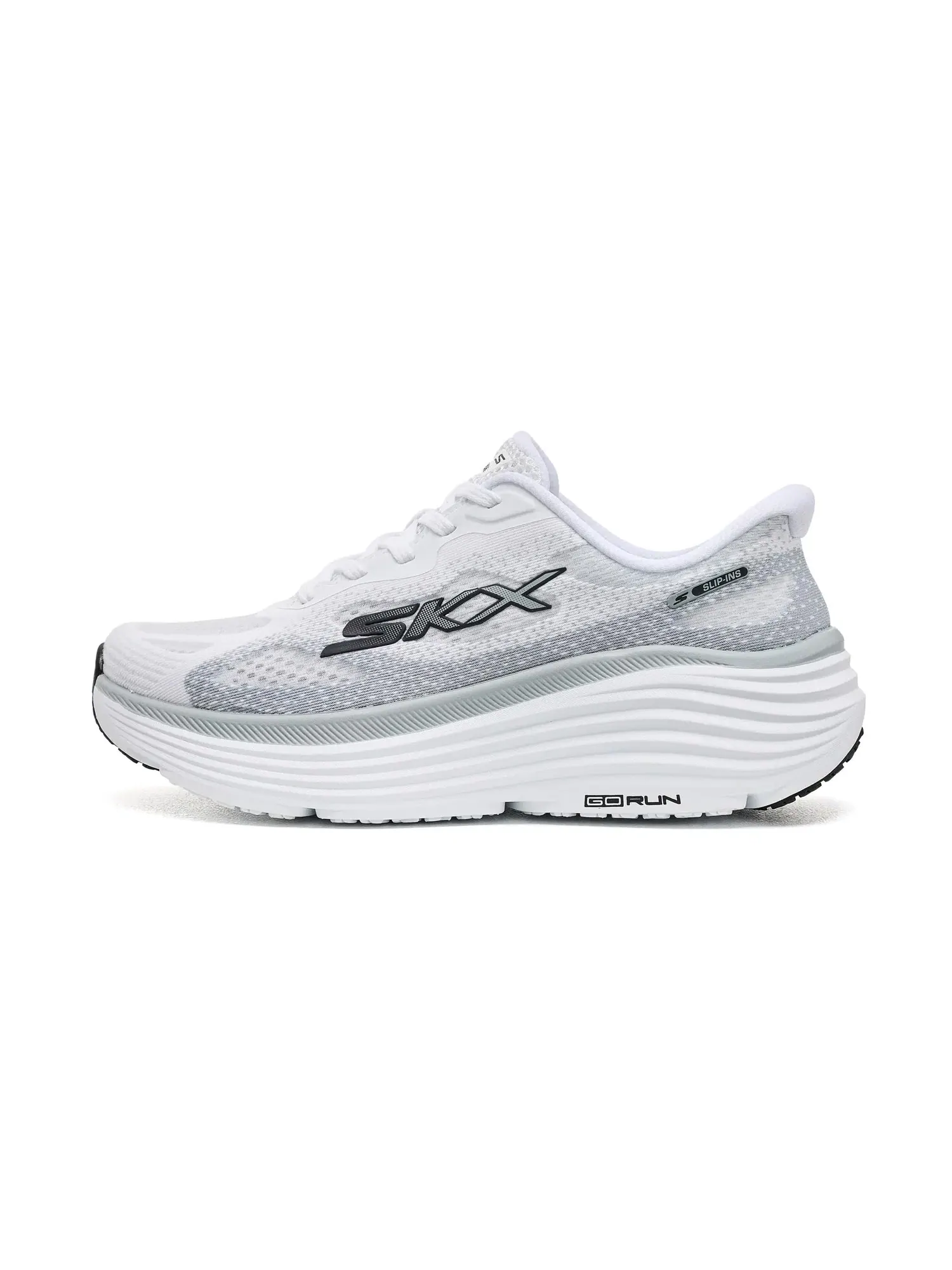 Кроссовки Max Cushioning Endeavour Pace Rhythm Skechers — изображение 4 из 4, белый/черный
