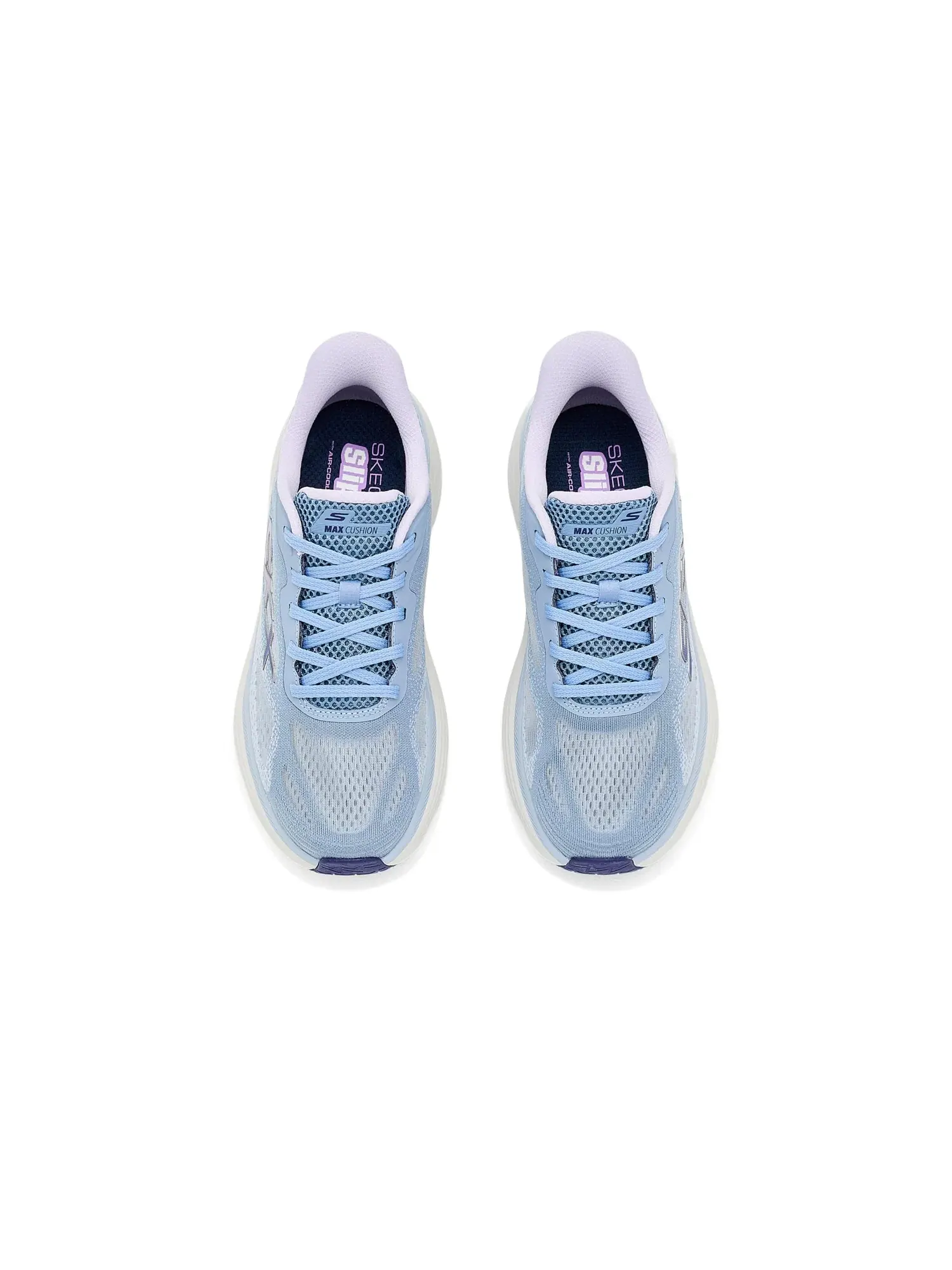 Кроссовки Max Cushioning Endeavour Pace Rhythm Skechers — изображение 2 из 4, синий/фиолетовый