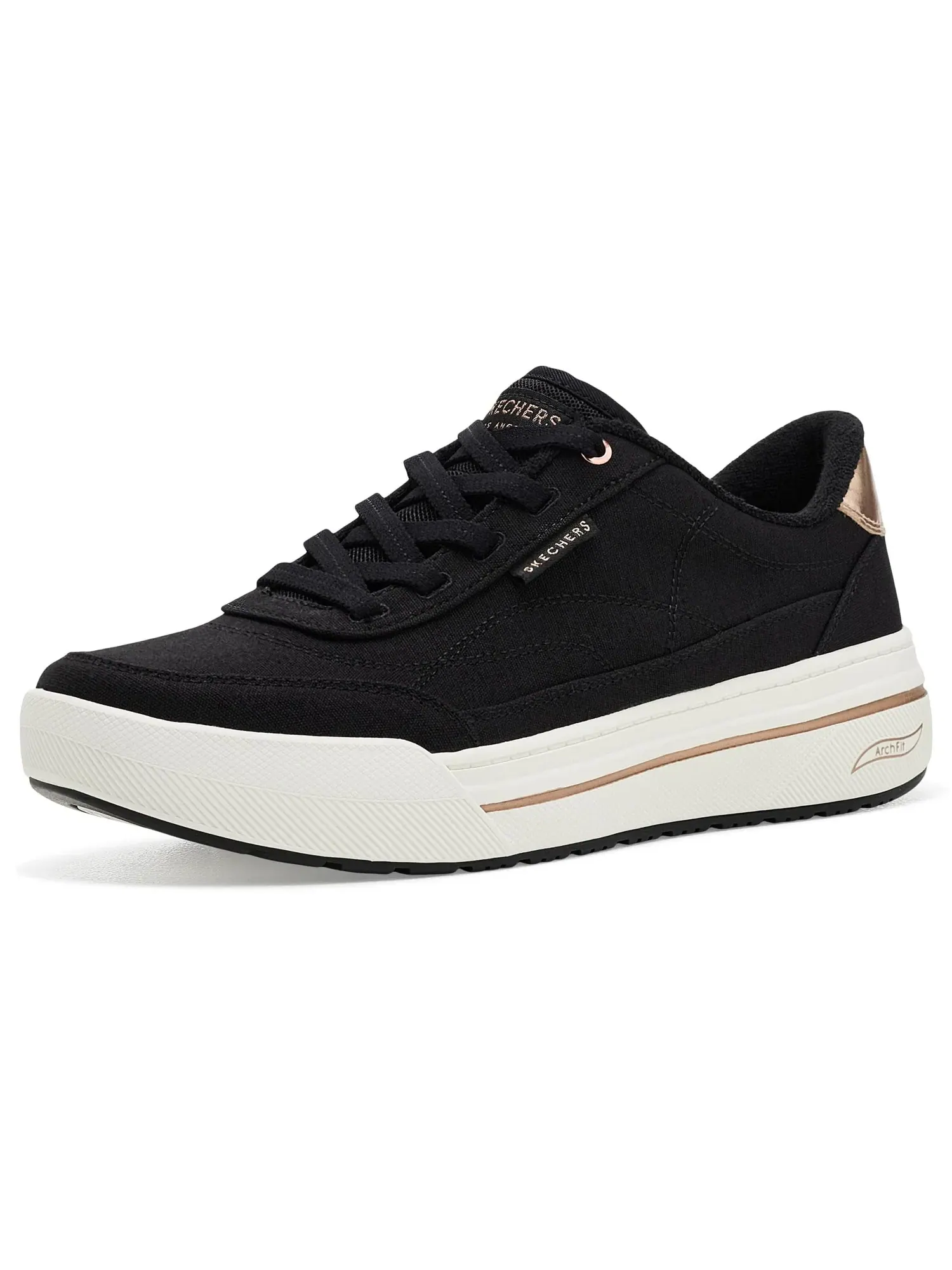 Кроссовки Arch Fit Arcade Hi - Moving Along Skechers — изображение 1 из 4, черный