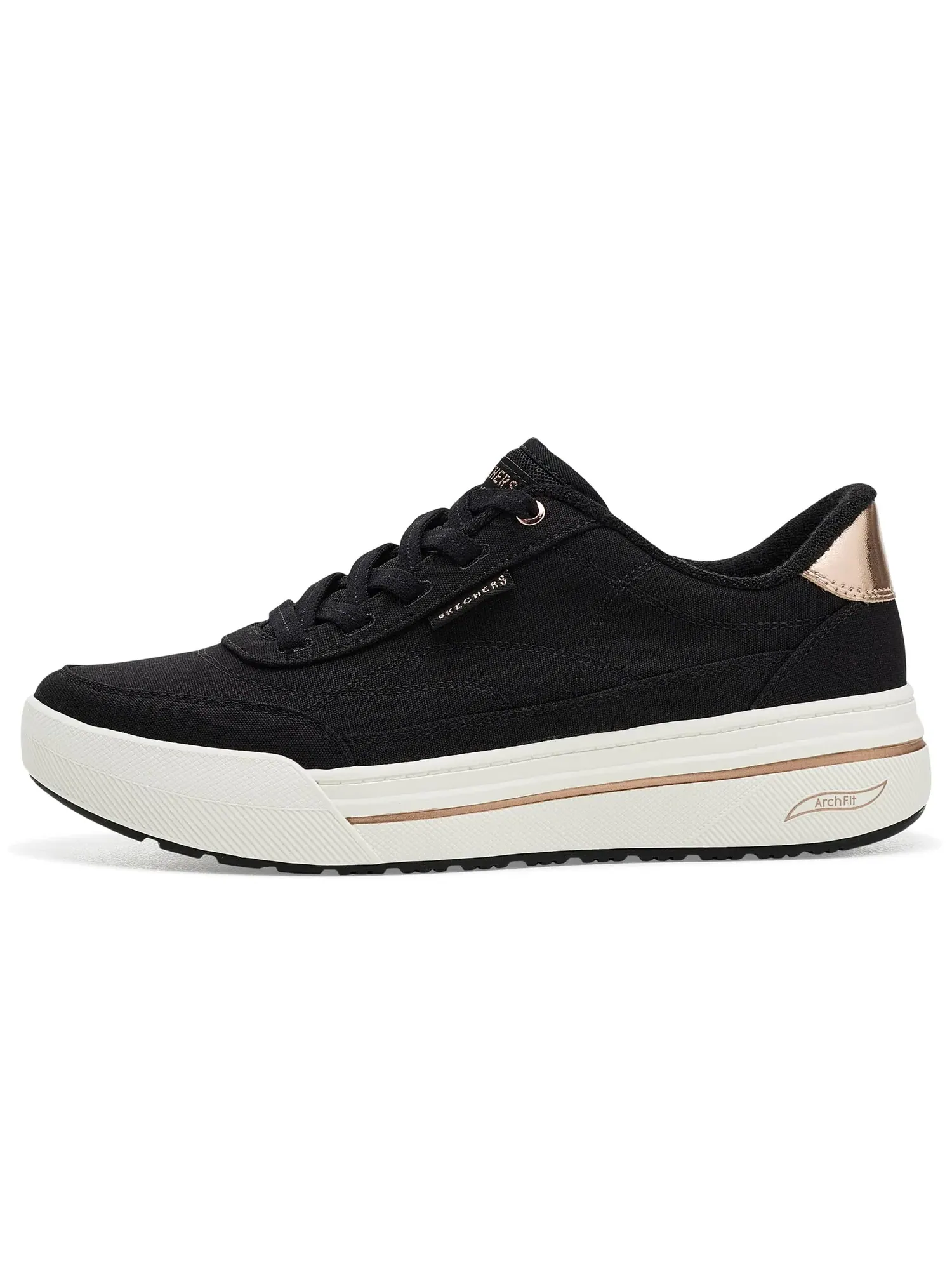 Кроссовки Arch Fit Arcade Hi - Moving Along Skechers — изображение 4 из 4, черный