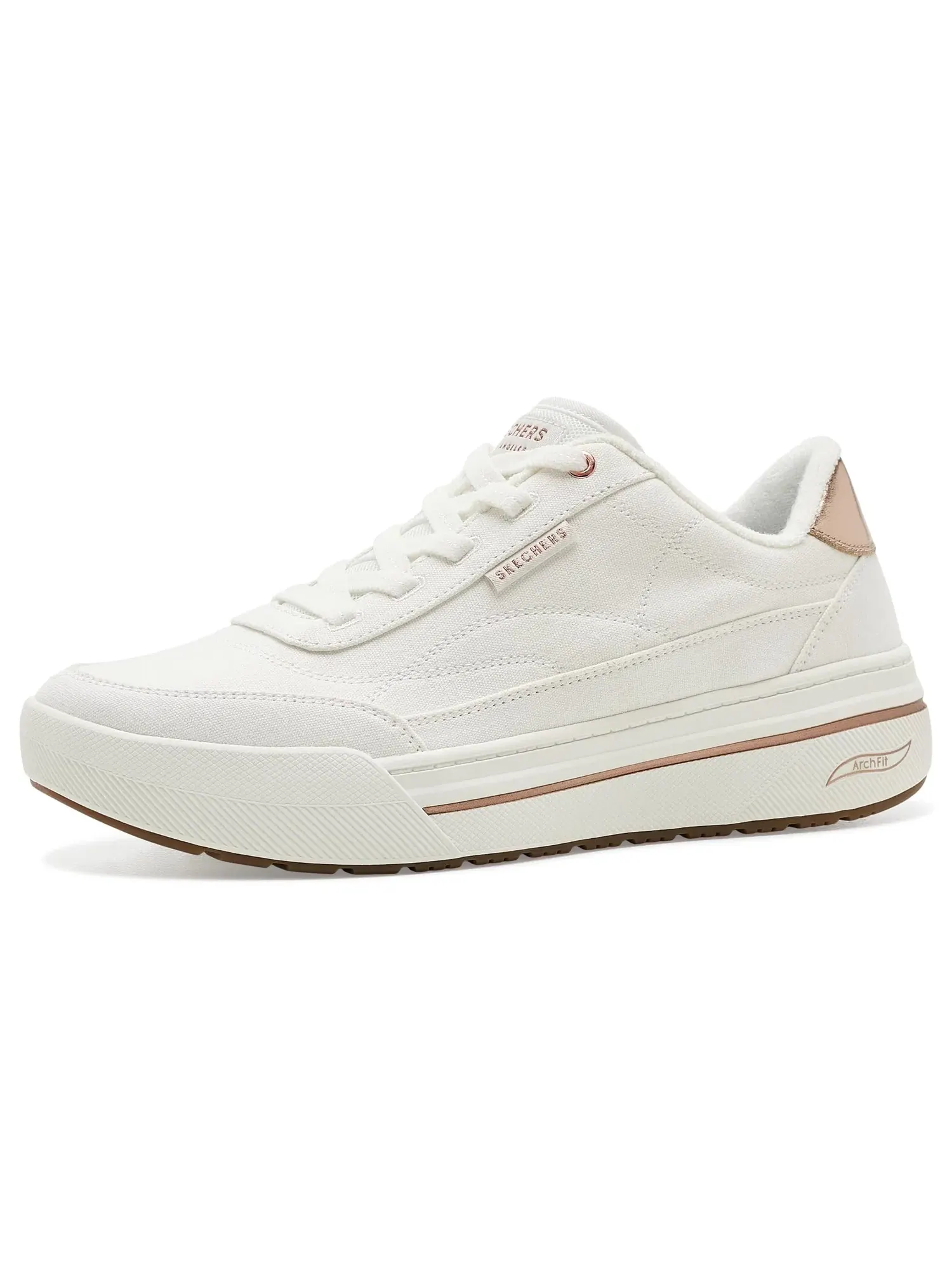 Кроссовки Arch Fit Arcade Hi - Moving Along Skechers — изображение 1 из 4, белый
