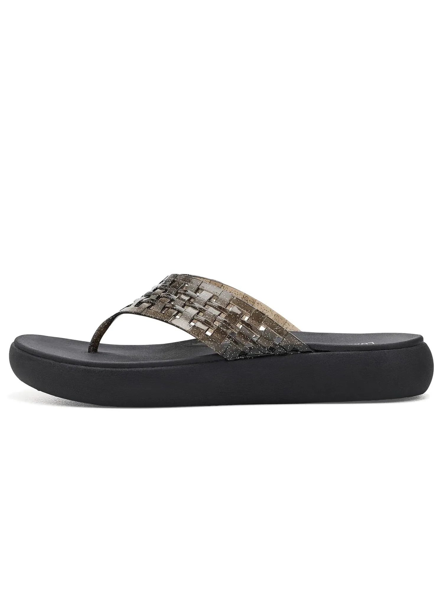 Сандалии Asana Luxe - Shimmer Days Skechers — изображение 4 из 4, черный