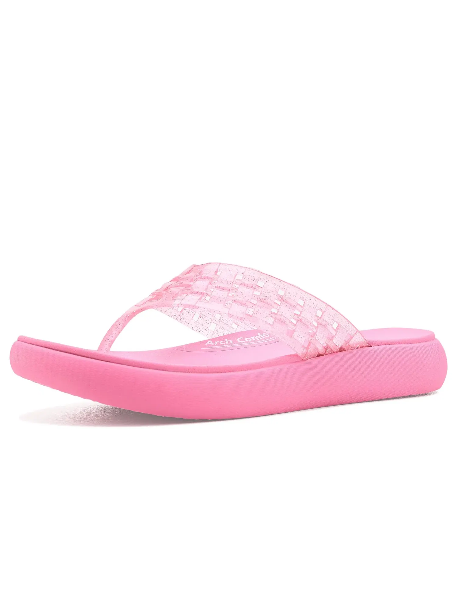 Сандалии Asana Luxe - Shimmer Days Skechers — изображение 1 из 4, розовый