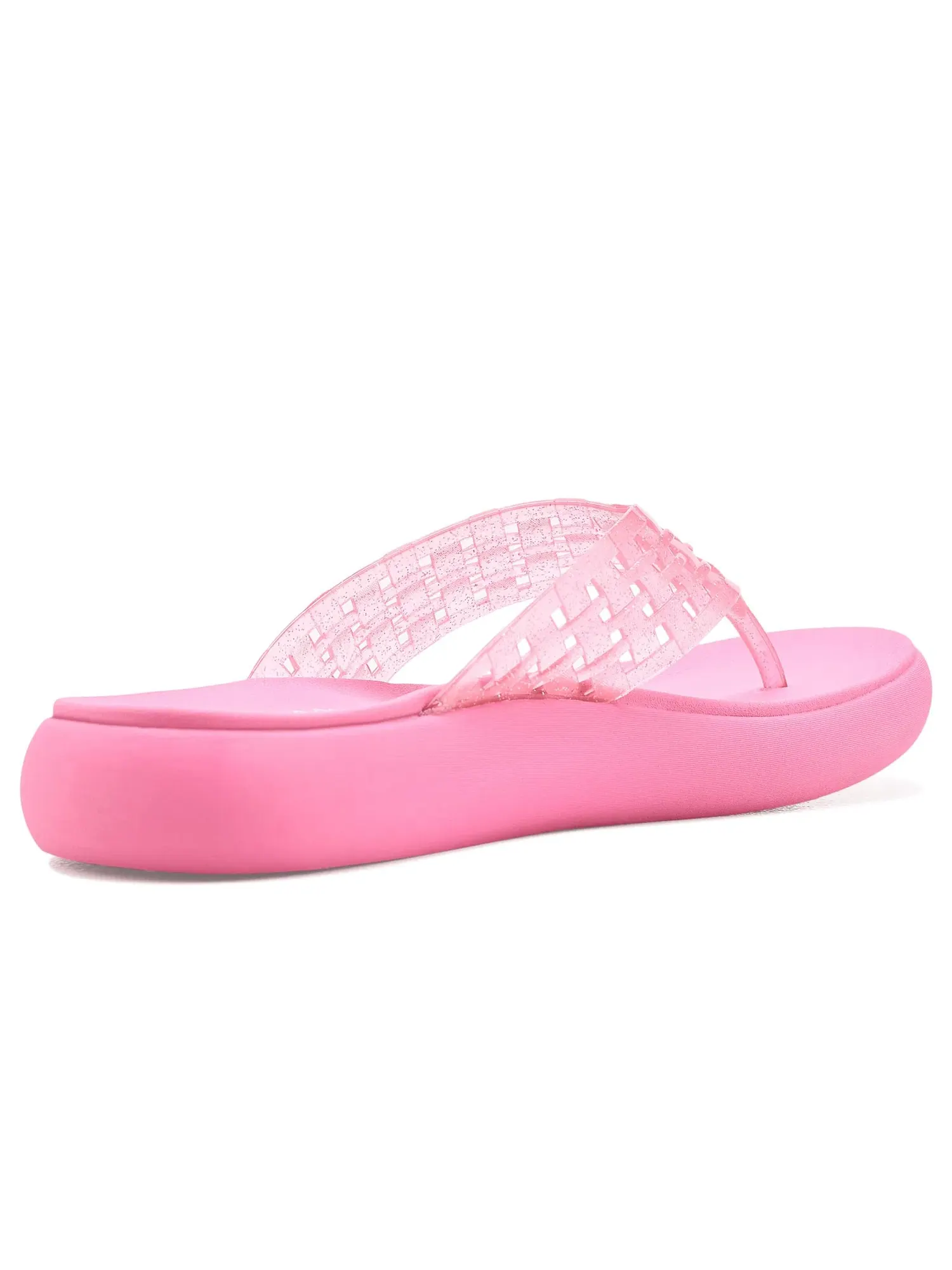 Сандалии Asana Luxe - Shimmer Days Skechers — изображение 3 из 4, розовый