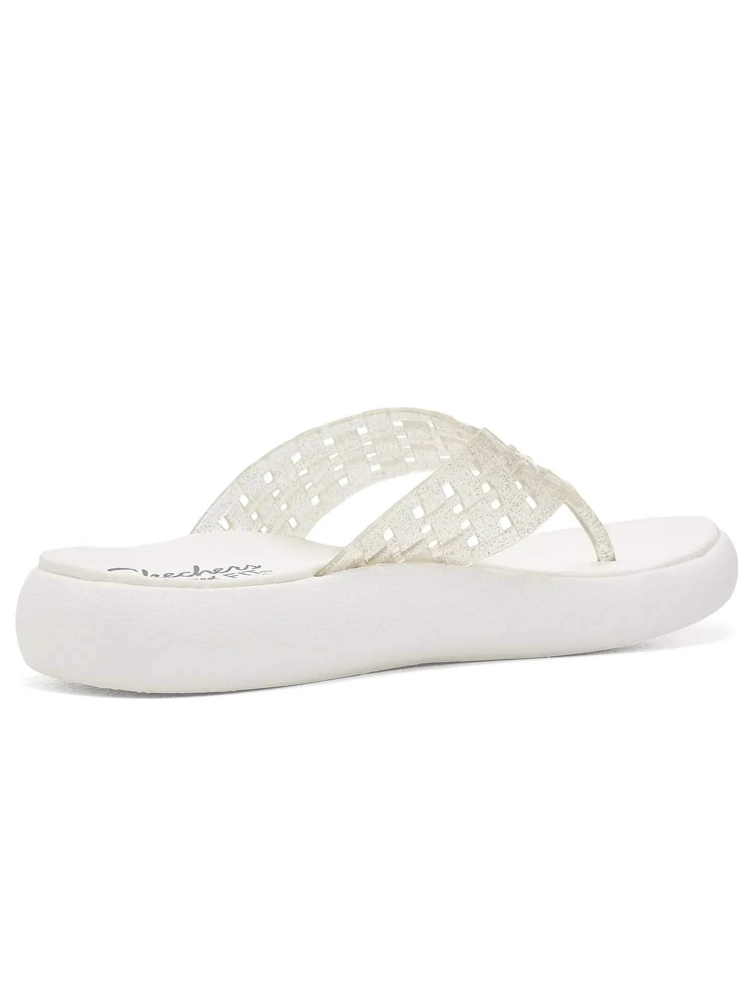Сандалии Asana Luxe - Shimmer Days Skechers — изображение 3 из 4, прозрачный