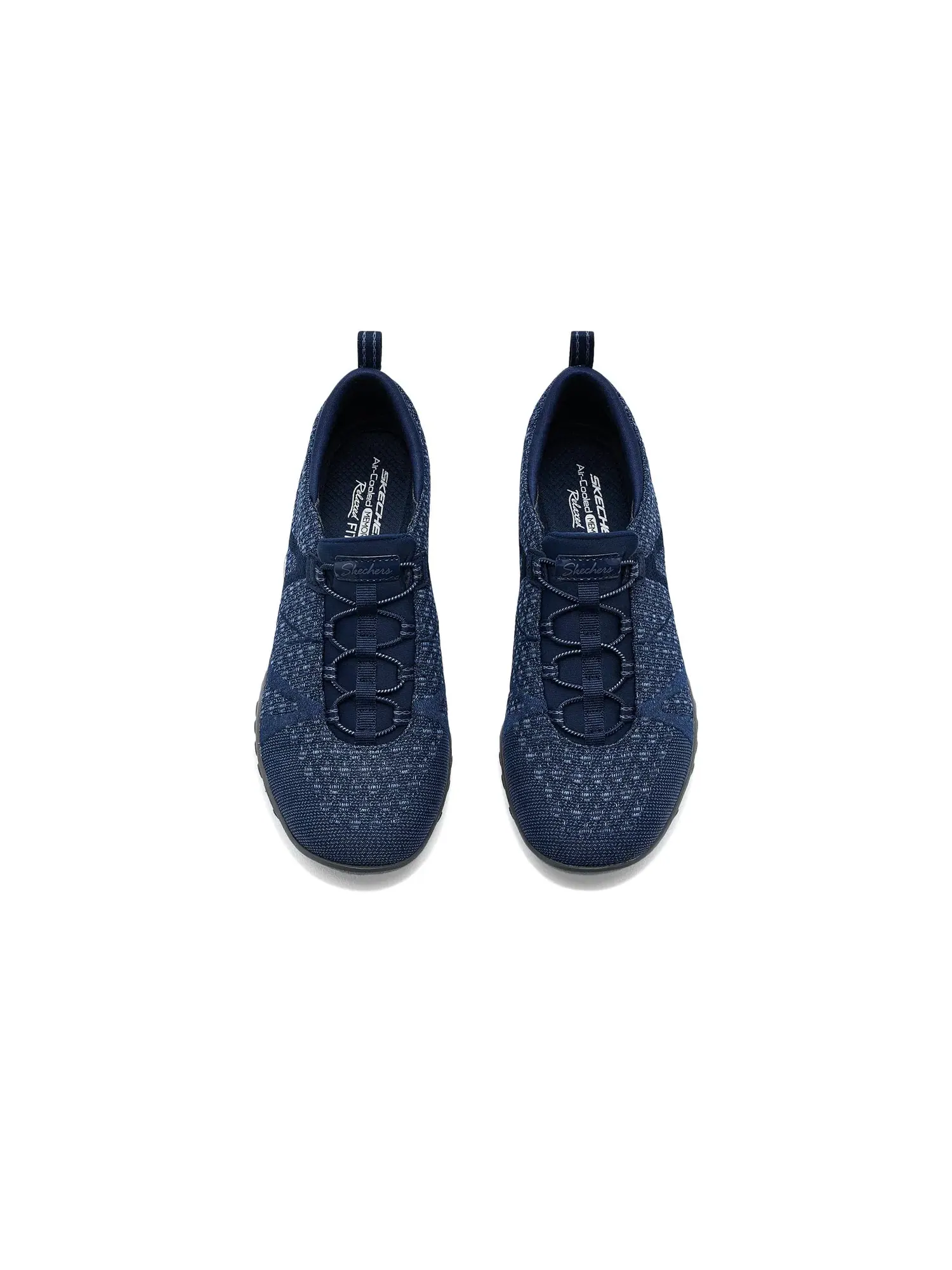 Кроссовки Breathe Easy - Sere-Knitty Skechers — изображение 2 из 4, темно-синий