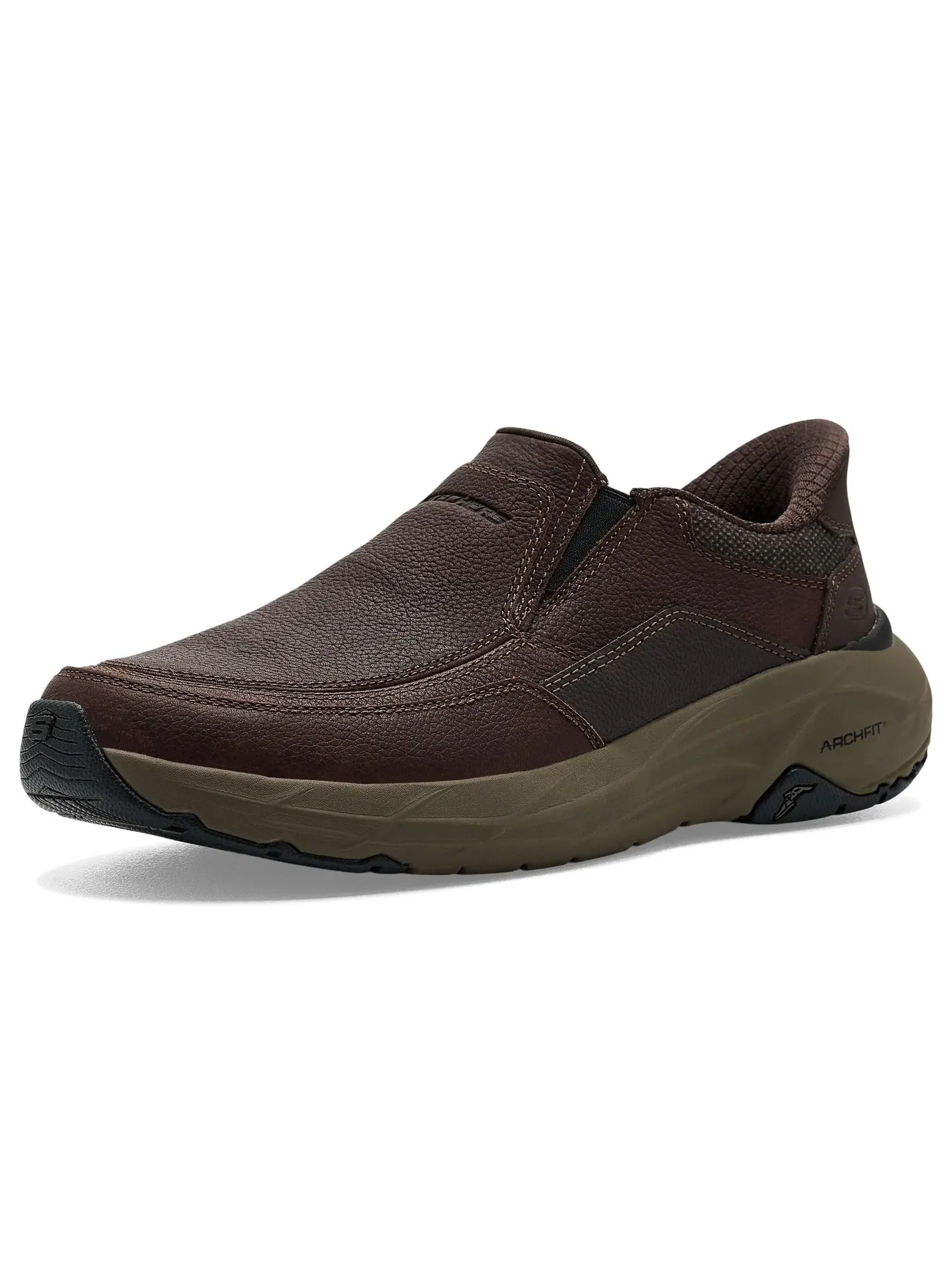 Кроссовки Arch Fit Maverick Skechers — изображение 1 из 4, красный коричневый