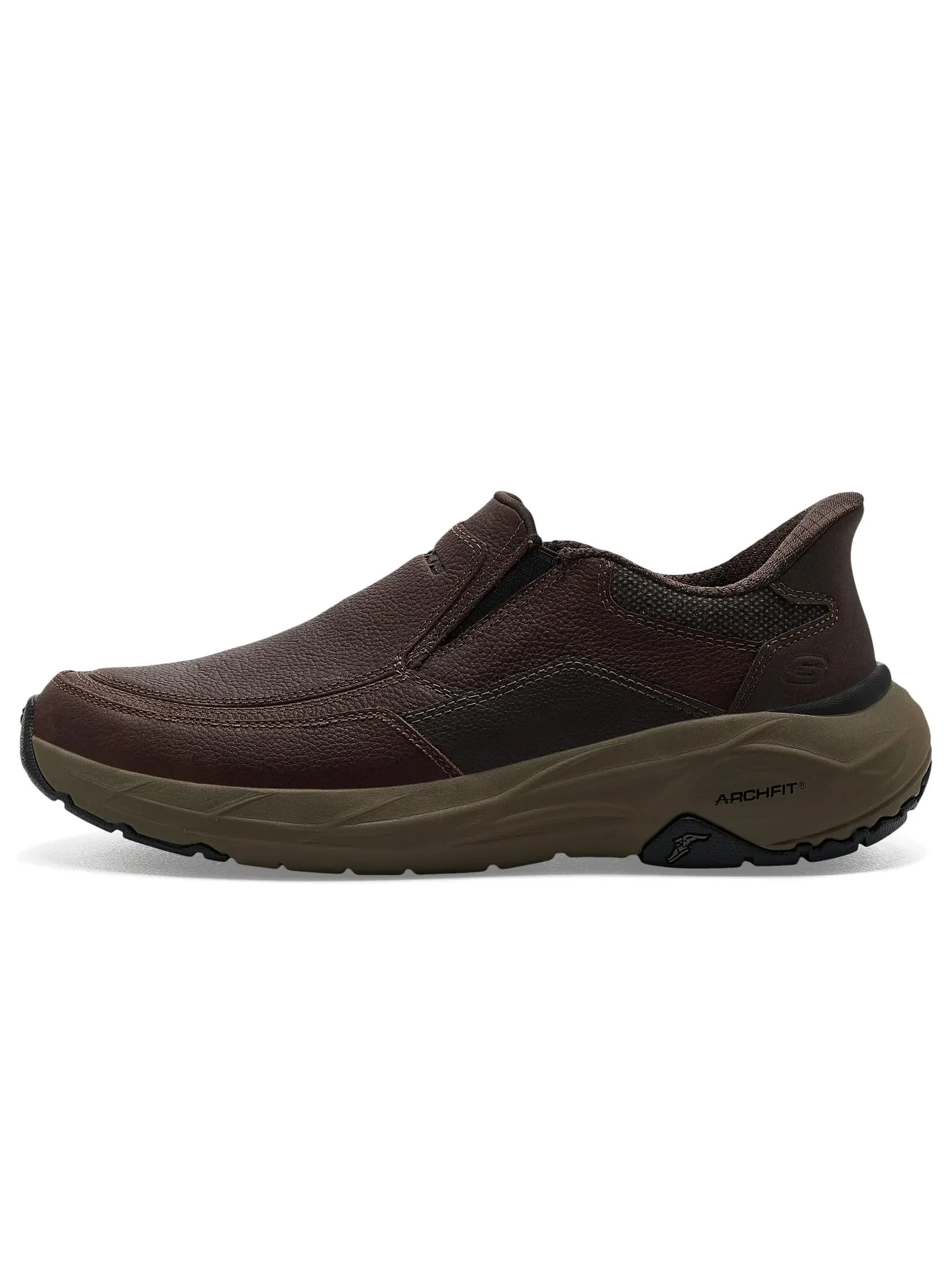 Кроссовки Arch Fit Maverick Skechers — изображение 4 из 4, красный коричневый