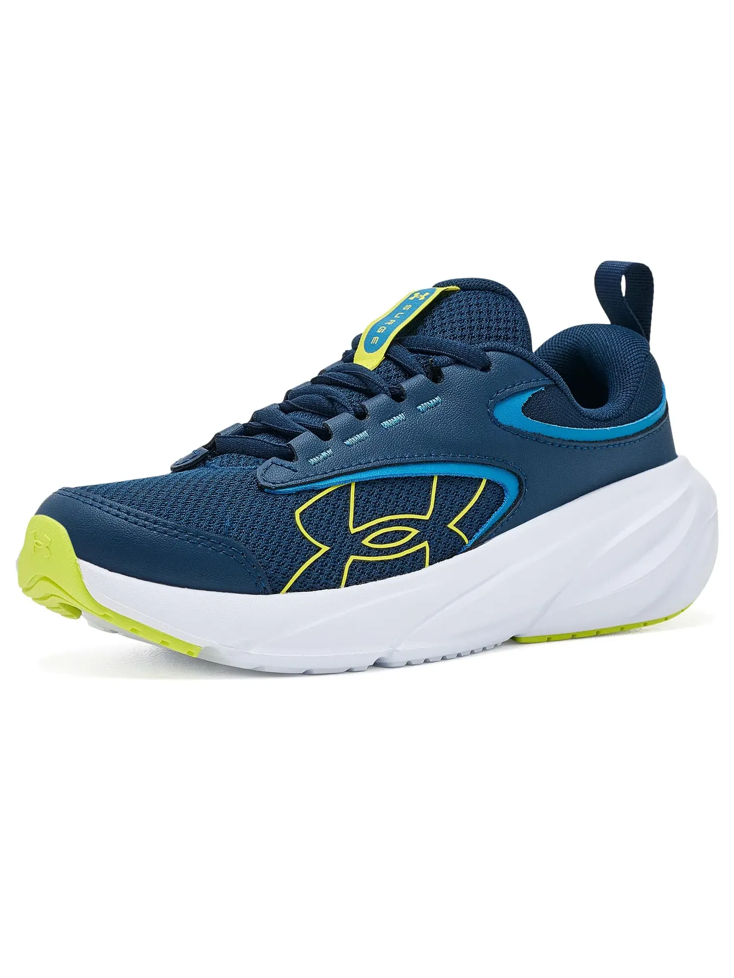 Кроссовки для бега Surge 5 для младших школьников (для детей постарше) Under Armour Kids — изображение 1 из 4, синий/светлый
