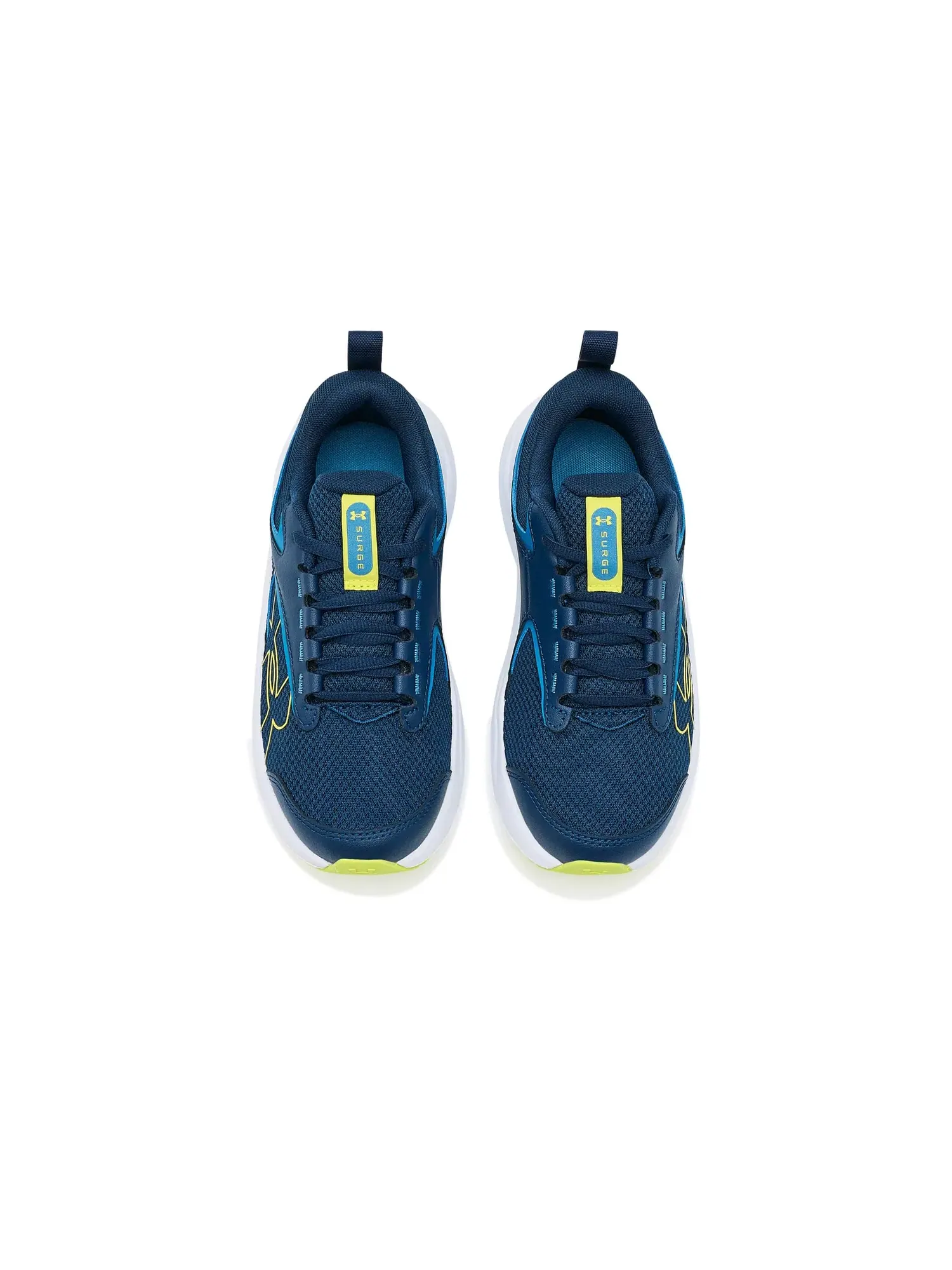 Кроссовки для бега Surge 5 для младших школьников (для детей постарше) Under Armour Kids — изображение 2 из 4, синий/светлый